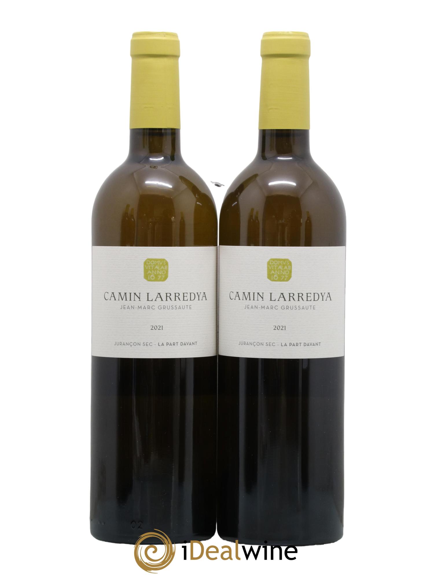 Jurançon Sec La Part Davant Camin Larredya 2021 - Lot de 2 bouteilles - 0