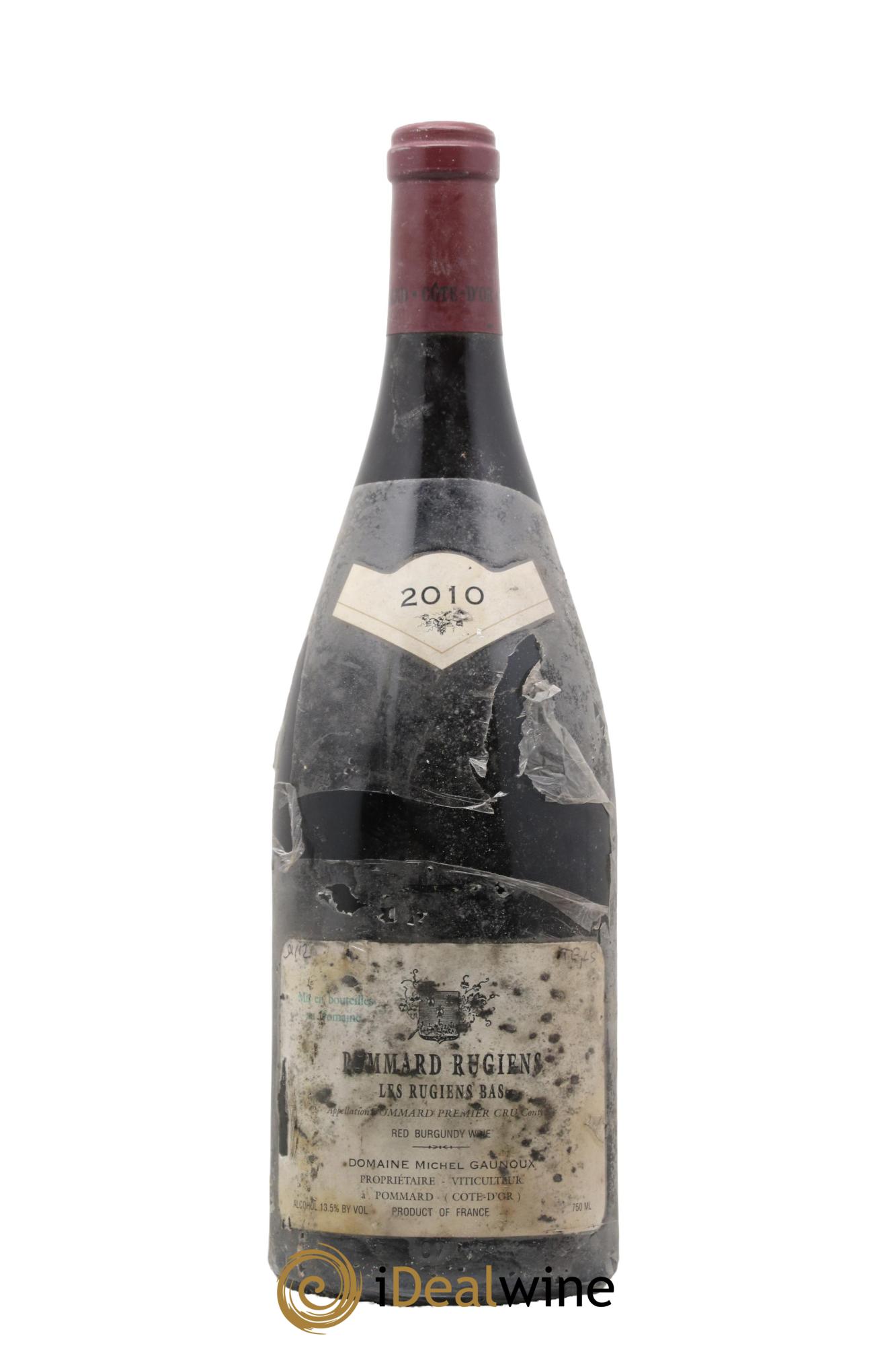 Pommard Les Rugiens-Bas Michel Gaunoux 2010 - Posten von 1 Magnum - 0