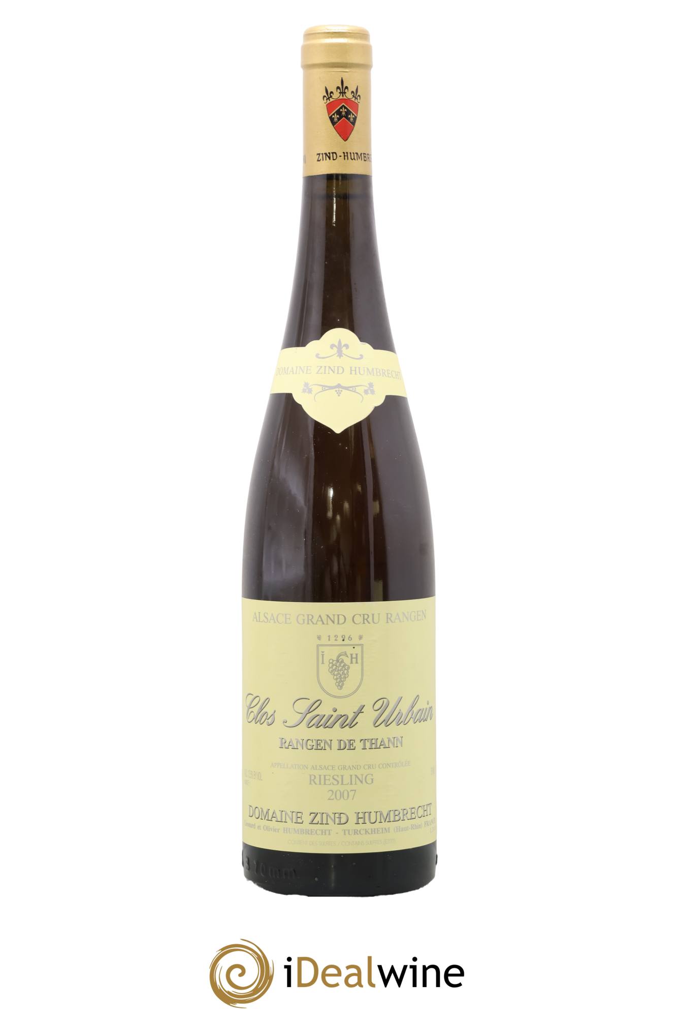Alsace Riesling Grand Cru Rangen de Thann Clos Saint Urbain Zind-Humbrecht (Domaine) 2007 - Posten von 1 Flasche - 0