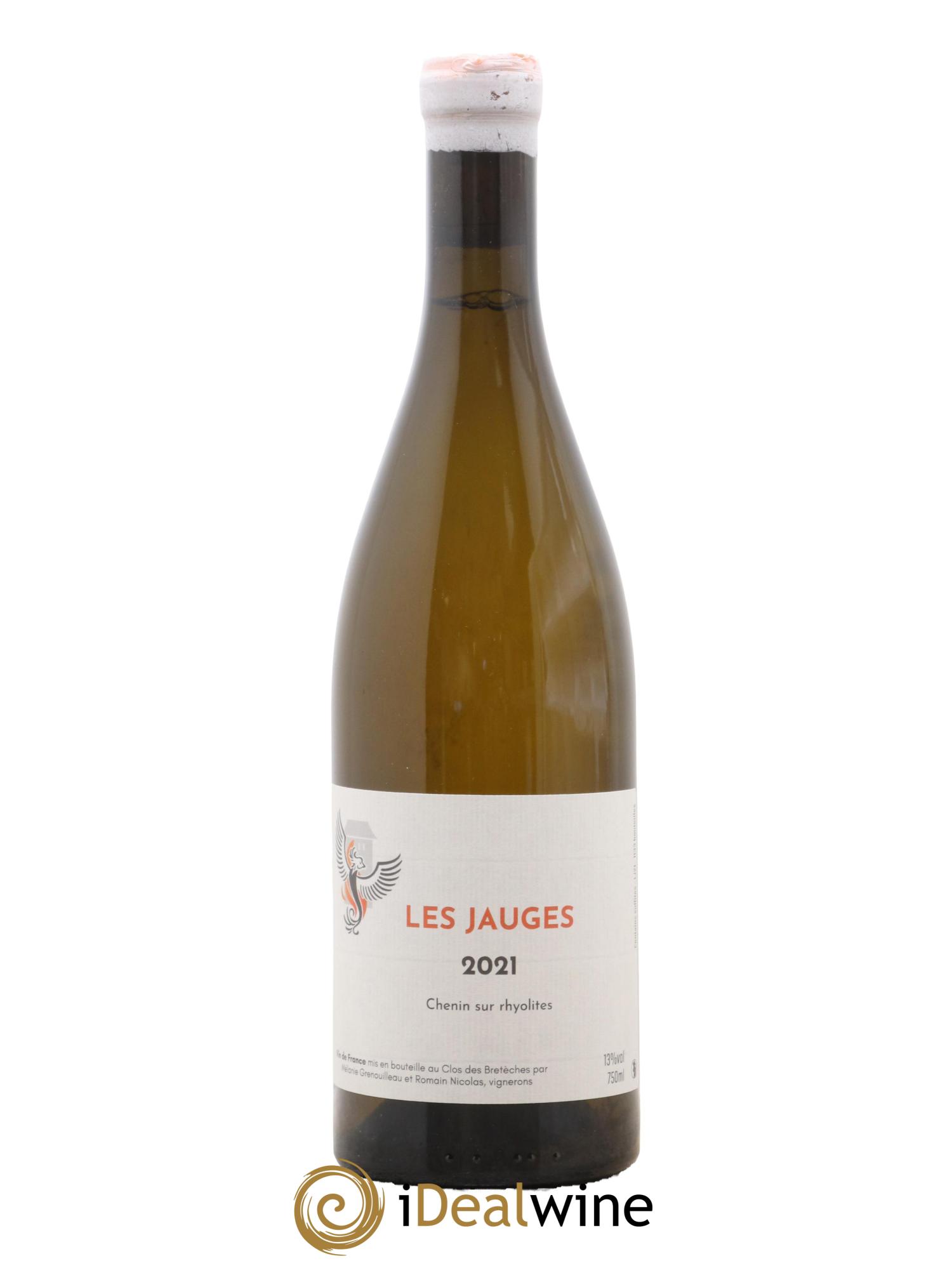 Vin de France Les Jauges Clos Des Bretèches 2021 - Lot de 1 bouteille - 0
