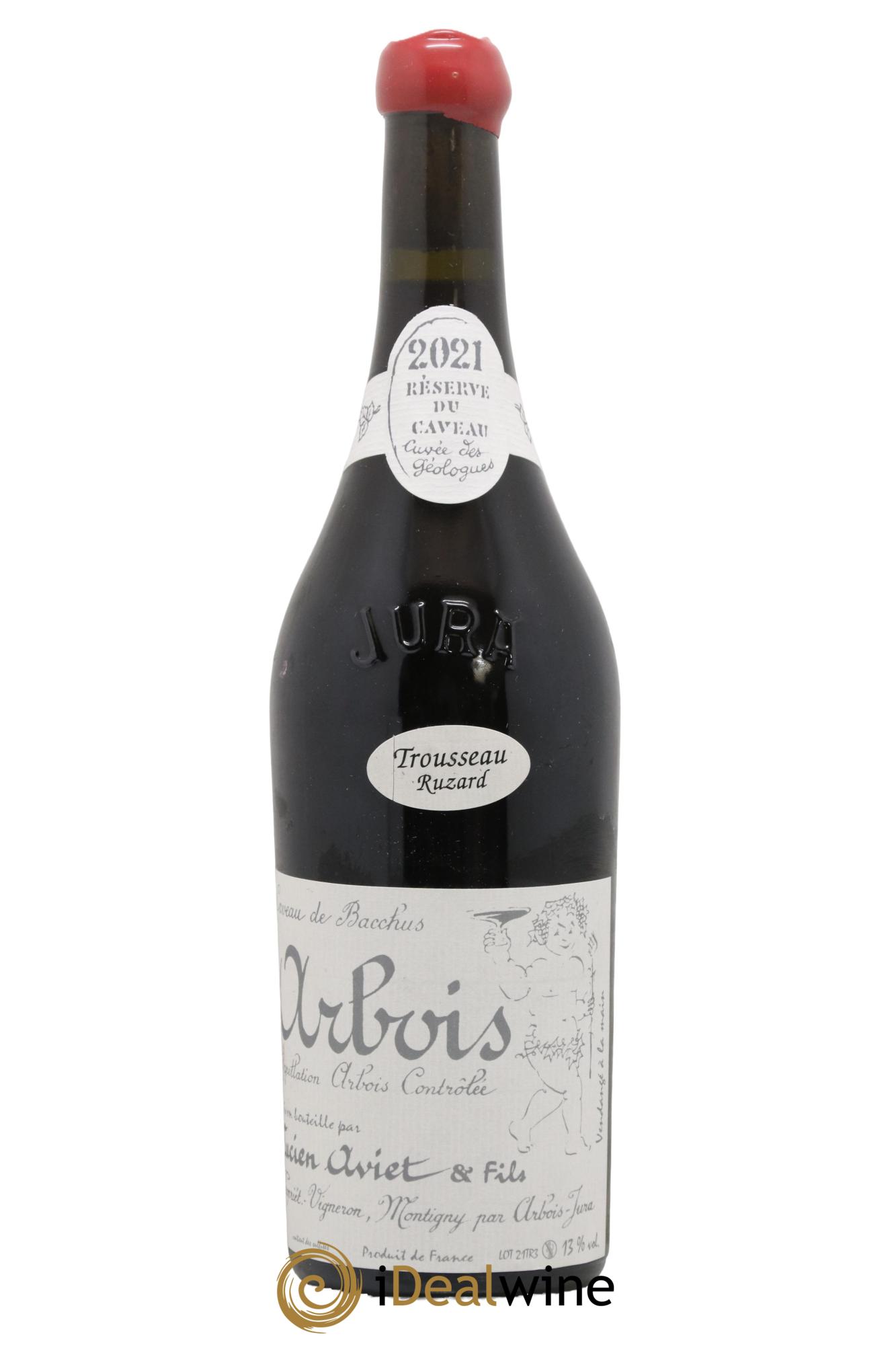 Arbois Trousseau Ruzard Cuvée des Géologues Lucien Aviet (Domaine) 2021 - Lot de 1 bouteille - 0