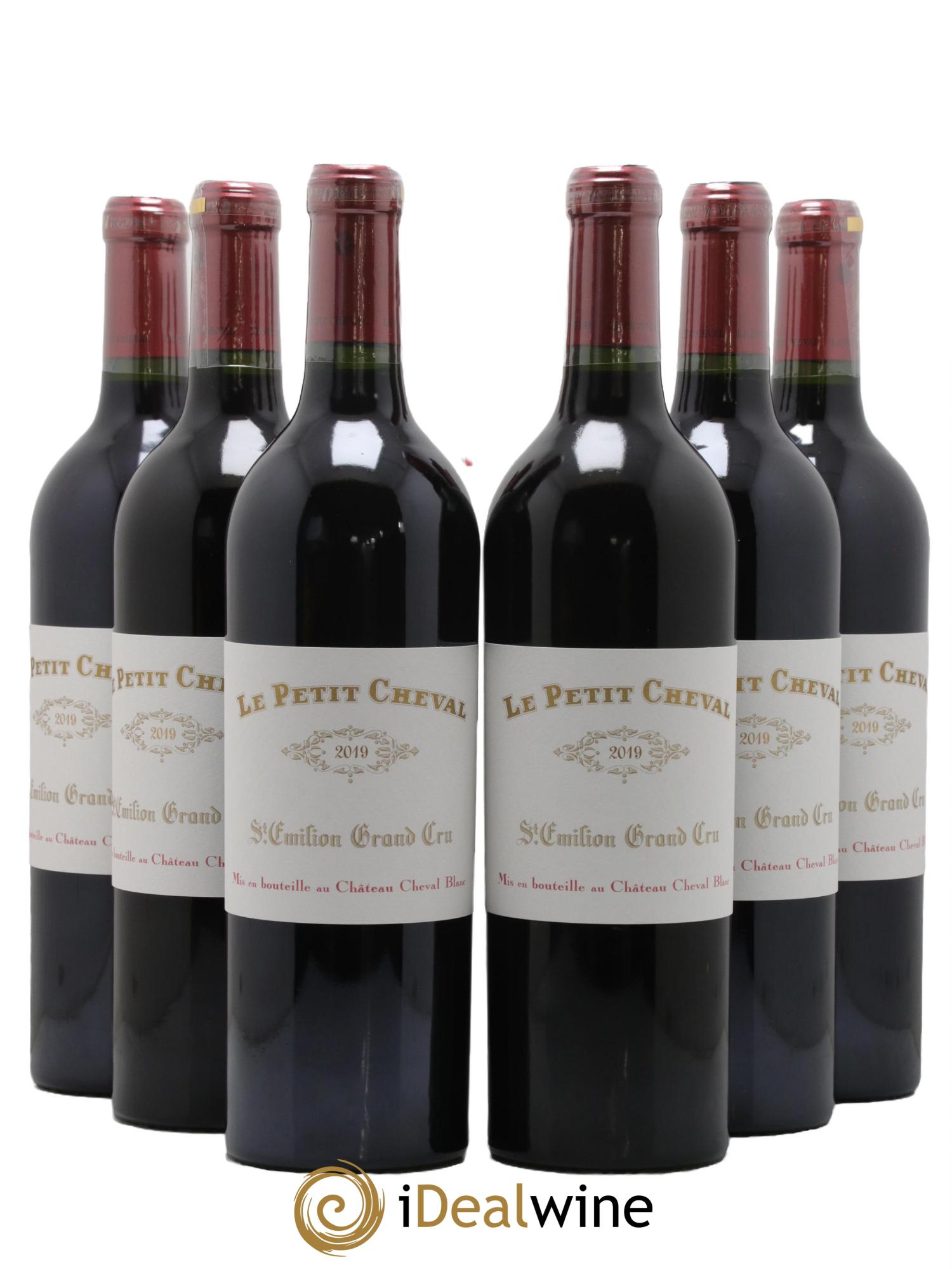 Le Petit Cheval Second Vin 2019 - Lot de 6 bouteilles - 0