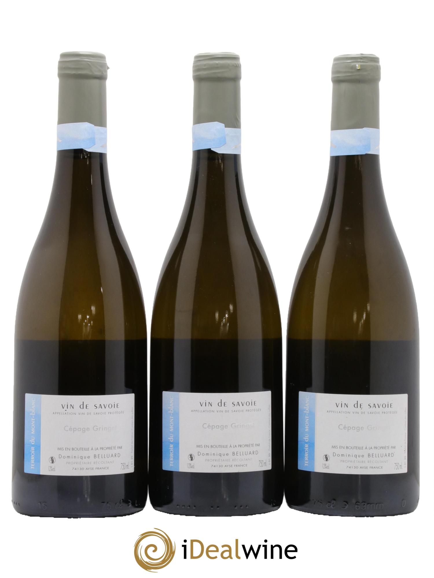 Vin de Savoie Eponyme Domaine Belluard 2020 - Lot de 3 bouteilles - 1