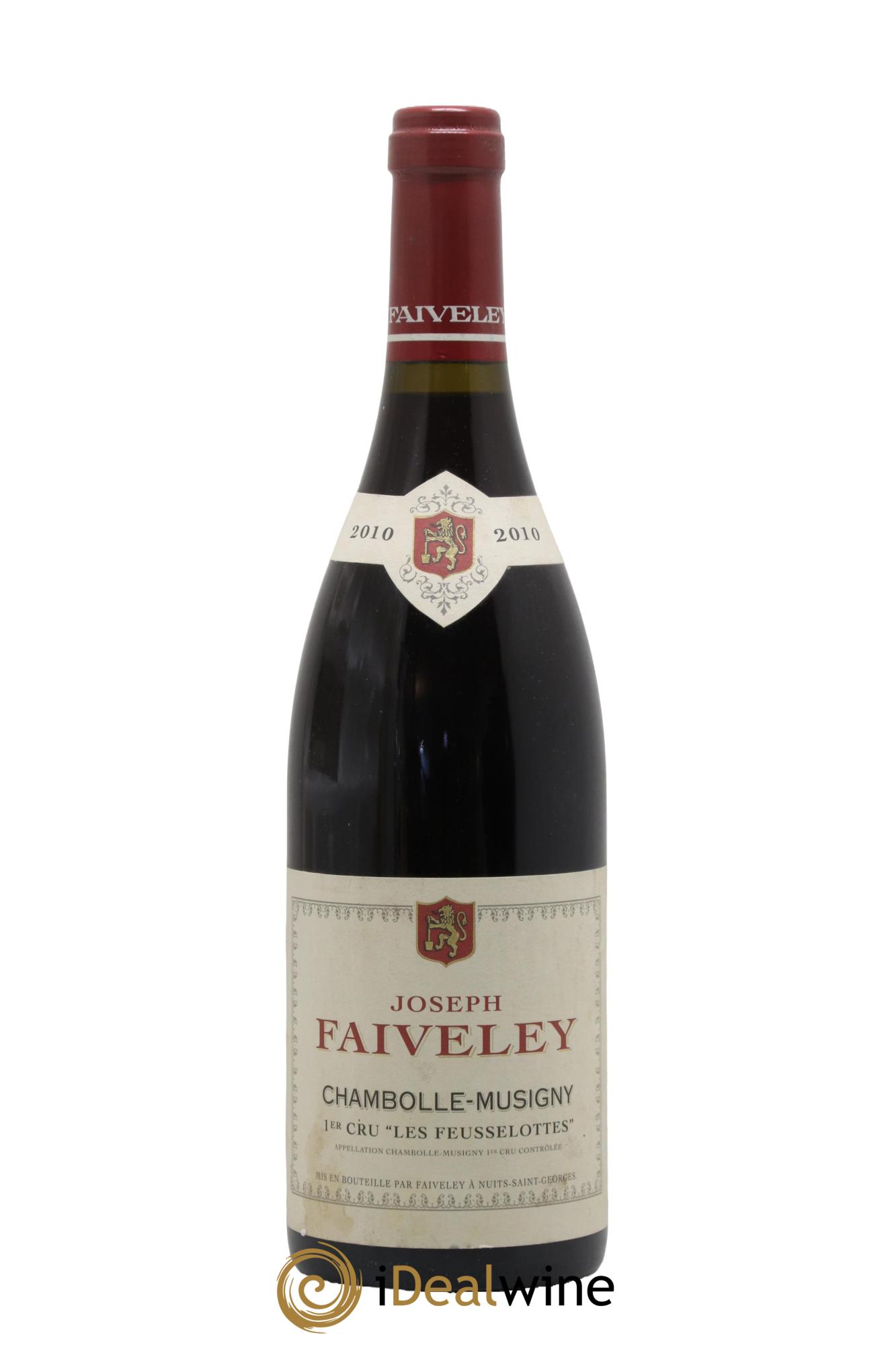 Chambolle-Musigny 1er Cru Feusselottes Domaine Faiveley 2010 - Lot de 1 bouteille - 0