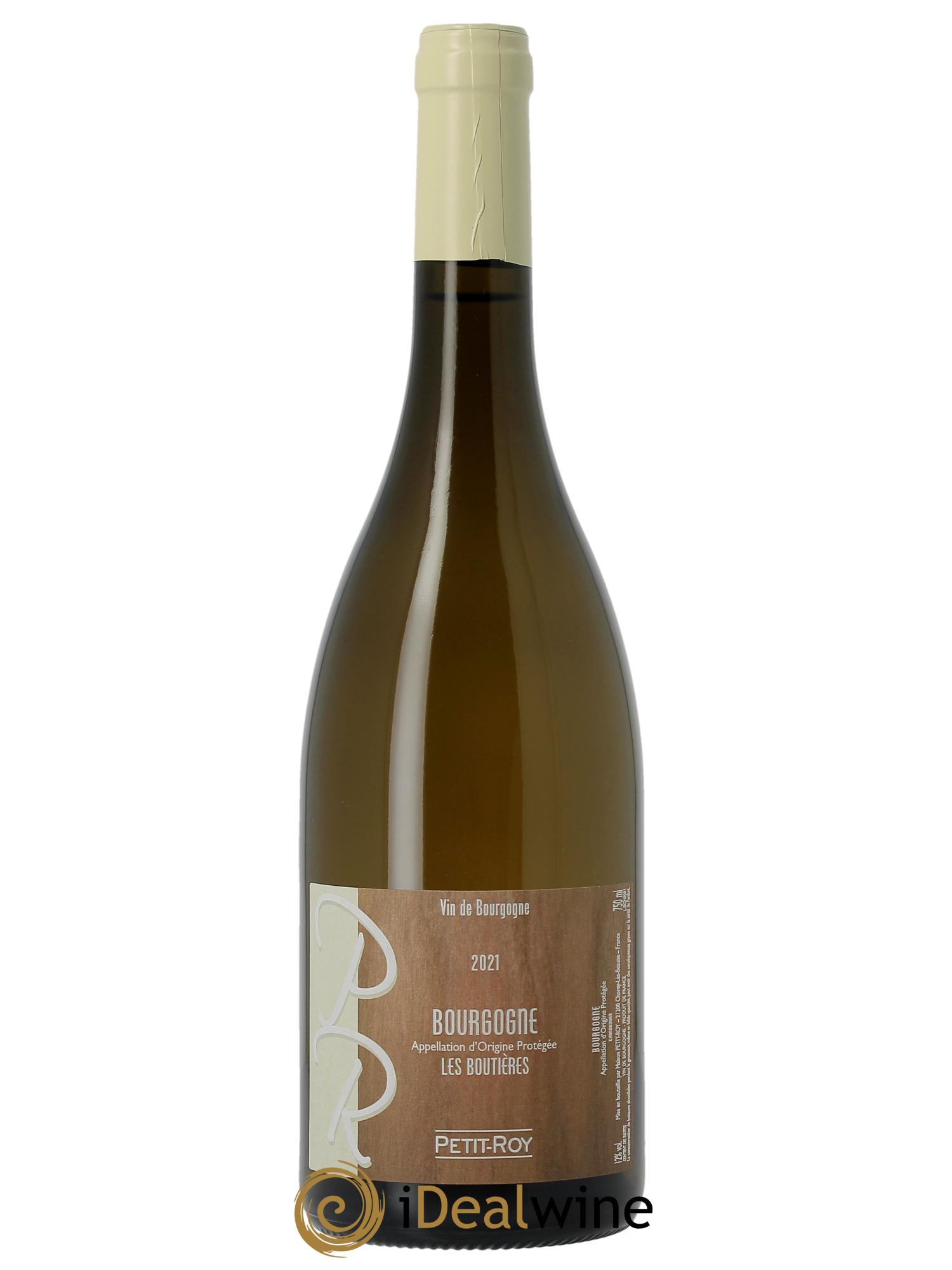 Bourgogne Les Boutières Domaine Petit Roy (Seiichi Wang) 2021 - Lot de 1 bouteille - 0