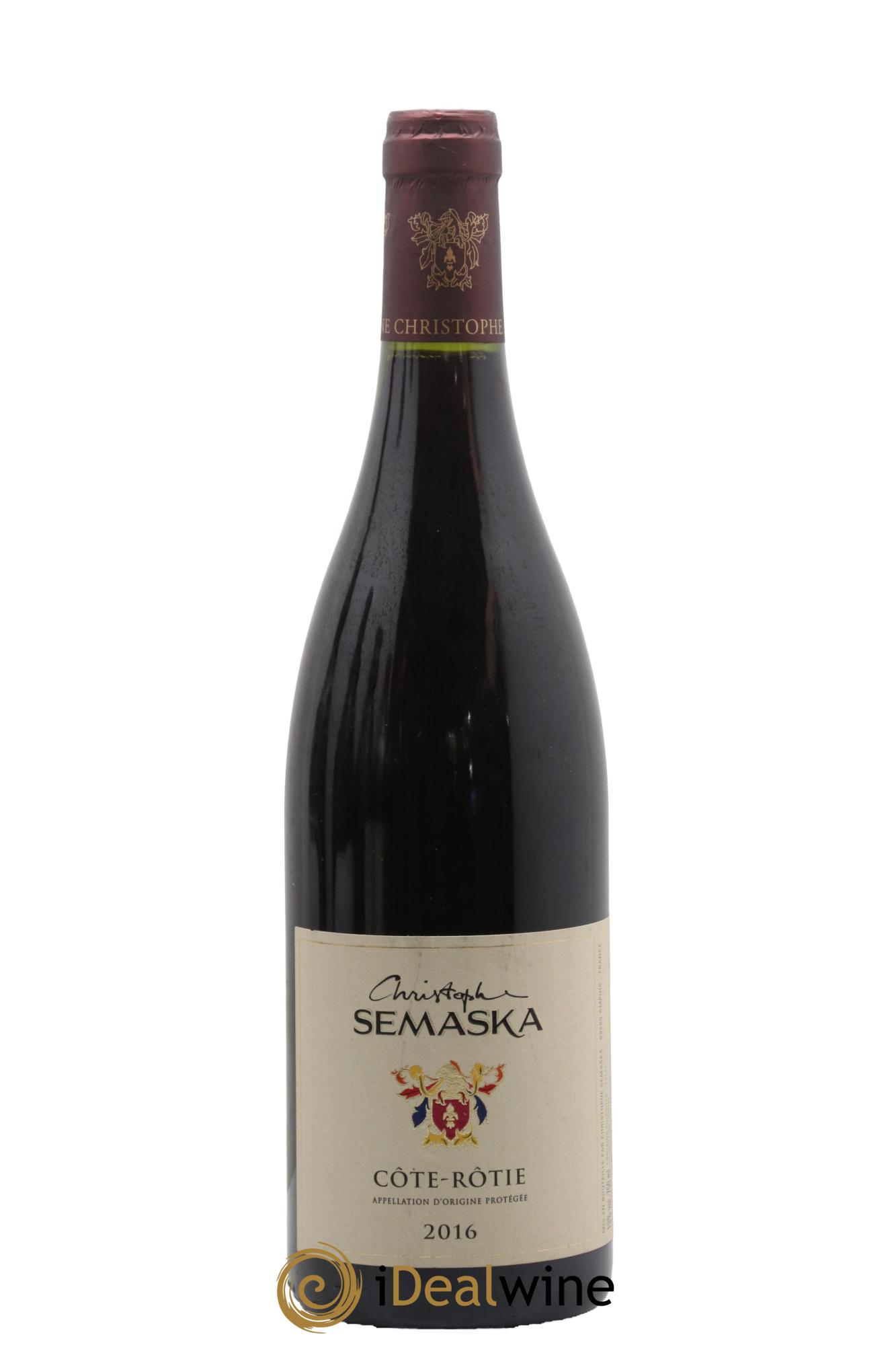 Côte-Rôtie Christophe Semaska 2016 - Lot of 1 bottle - 0