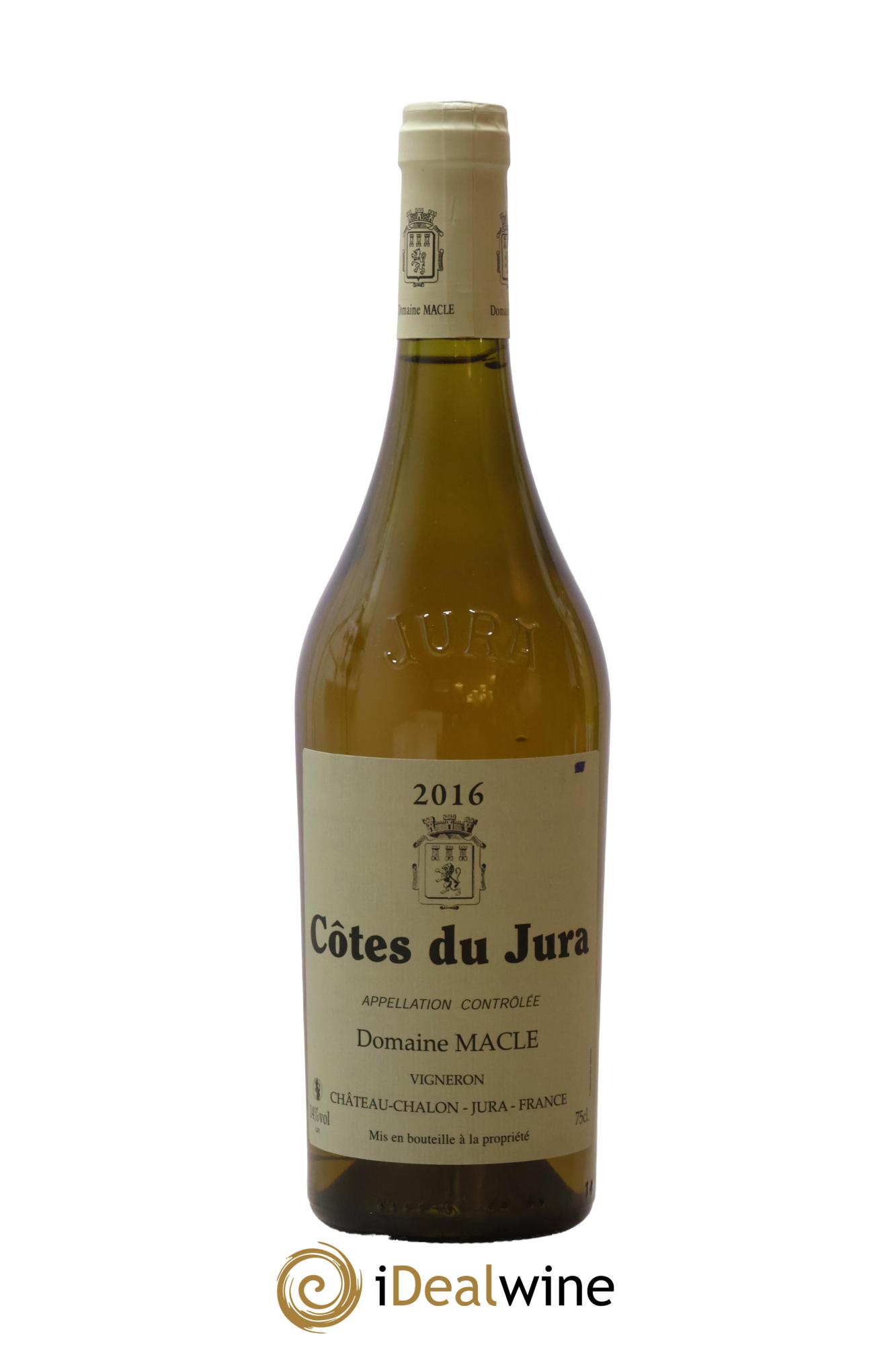 Côtes du Jura Jean Macle 2016 - Lot of 1 bottle - 0