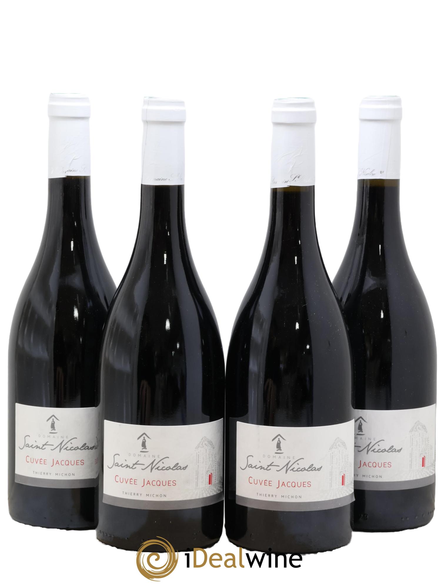 Fiefs Vendéens Cuvée Jacques Domaine Saint-Nicolas 2007 - Lot de 4 bouteilles - 0