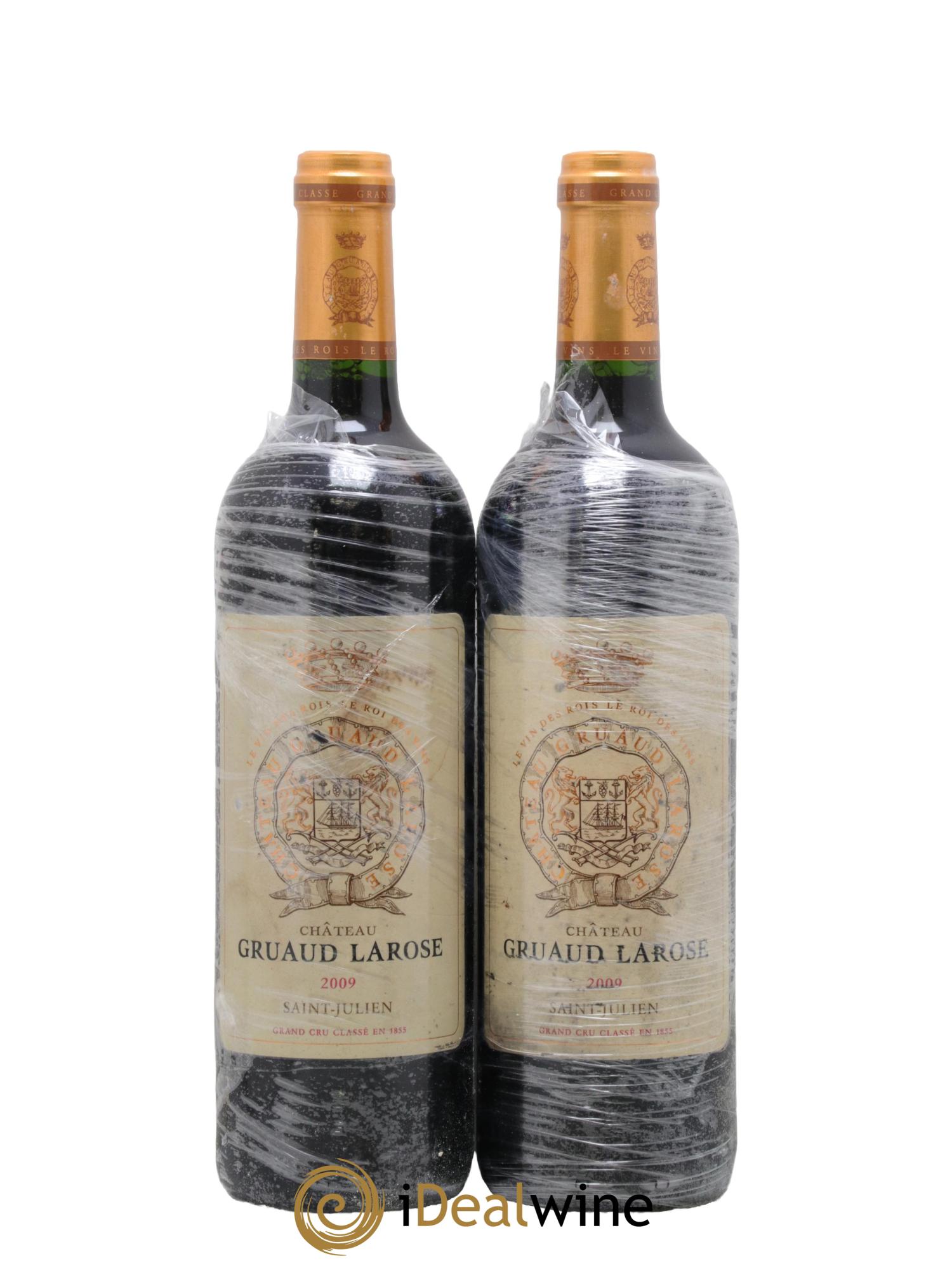 Château Gruaud Larose 2ème Grand Cru Classé 2009 - Lotto di 2 bottiglie - 0