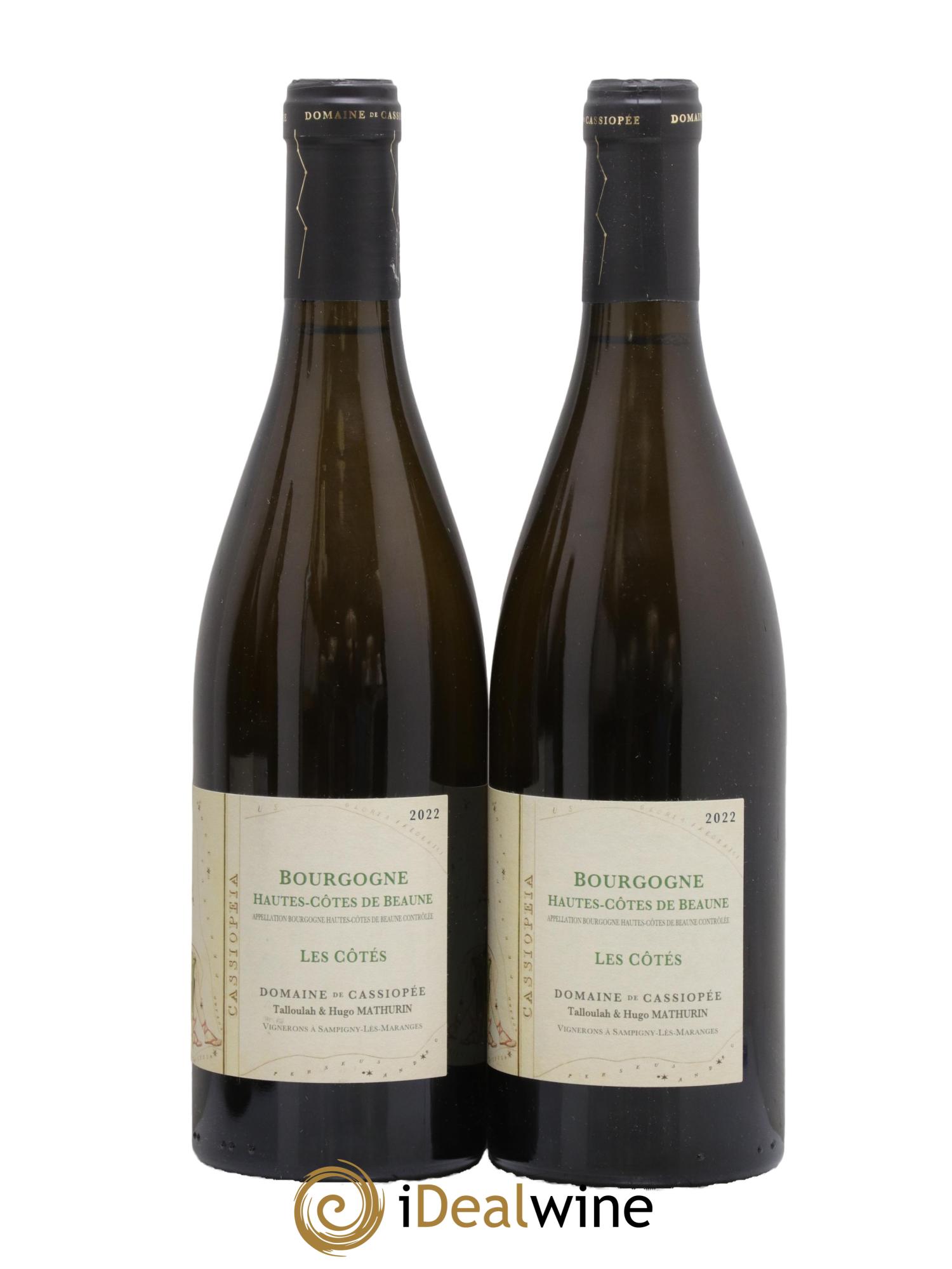 Hautes-Côtes de Beaune Les Cotés Domaine de Cassiopée 2022 - Lot of 4 bottles - 1