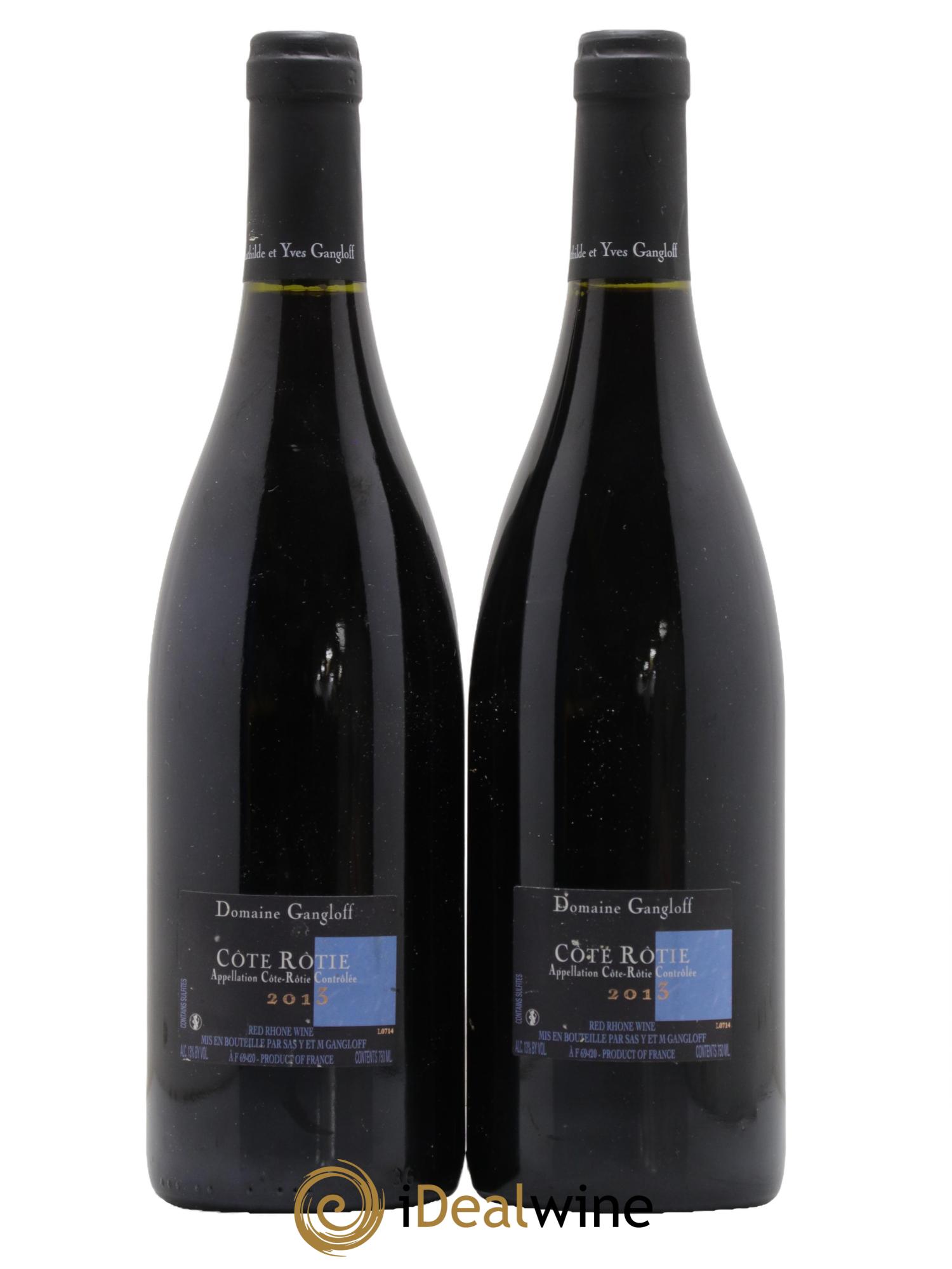 Côte-Rôtie La Barbarine Gangloff (Domaine) 2013 - Lot de 2 bouteilles - 1