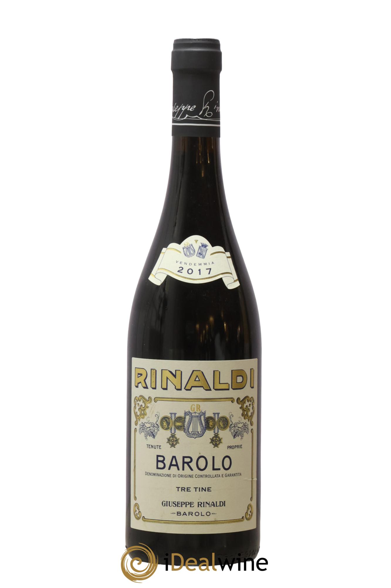 Barolo DOCG Tre Tine Giuseppe Rinaldi 2017 - Lot of 1 bottle - 0
