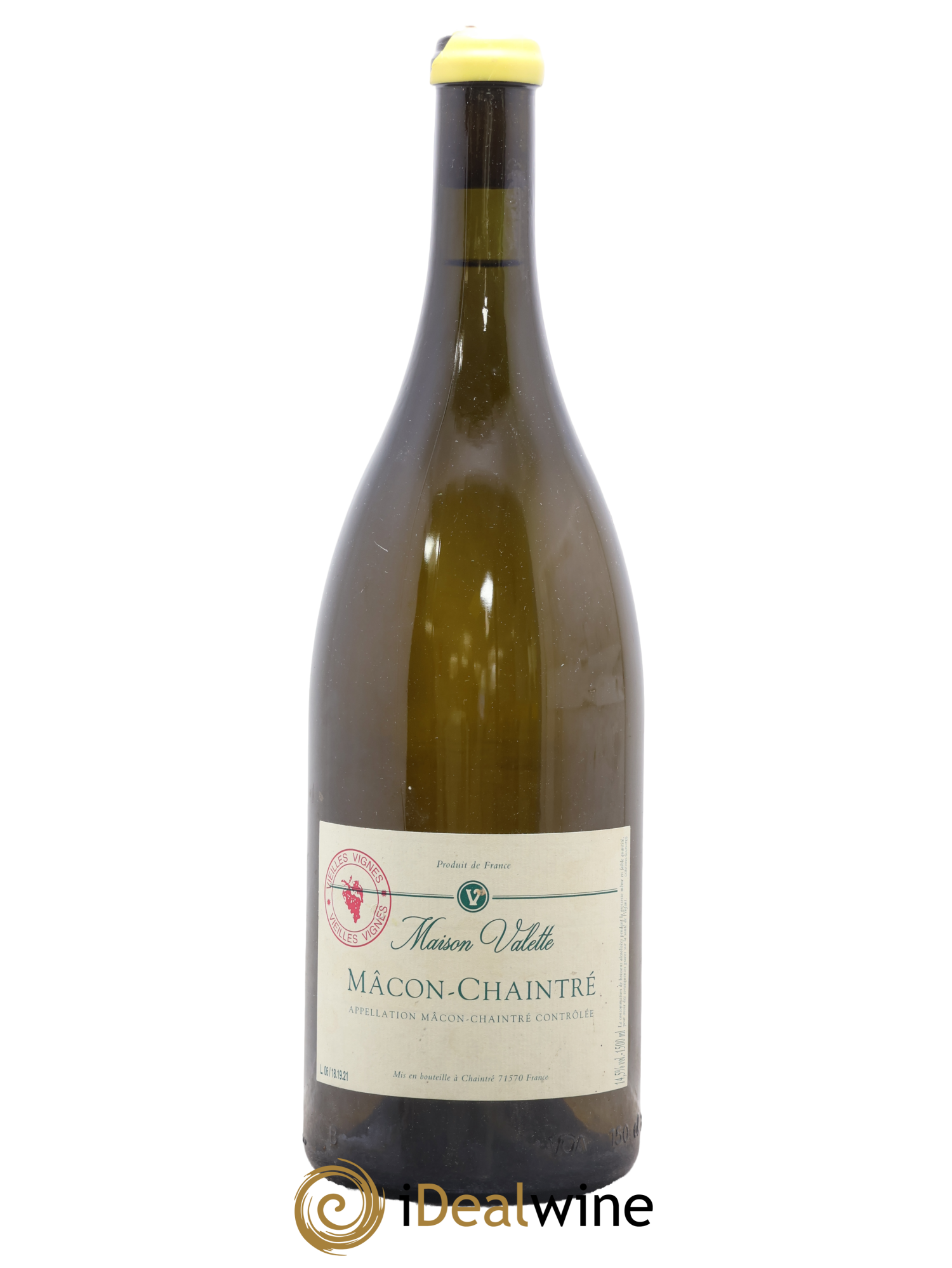Mâcon Chaintré Vieilles Vignes Valette (Domaine) Millésime 2018 2019 2021 - Lotto di 1 magnum - 0