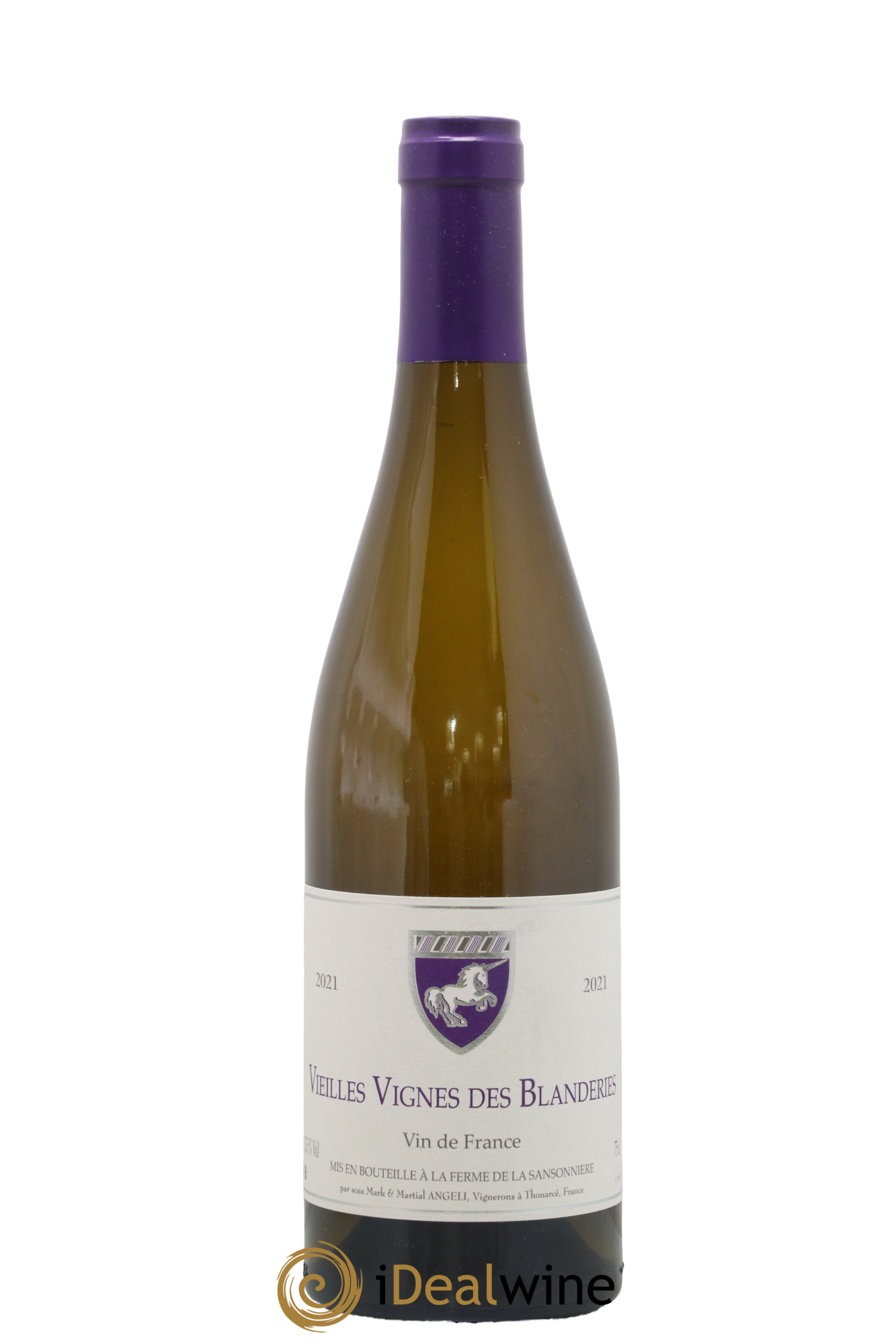 Vin de France Les Vieilles Vignes des Blanderies Mark Angeli (Domaine) - Ferme de la Sansonnière 2021 - Lotto di 1 bottiglia - 0