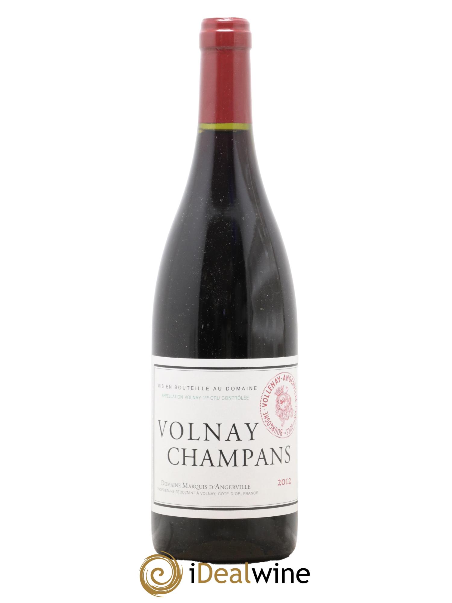 Volnay 1er Cru Champans Marquis d'Angerville (Domaine) 2012 - Lotto di 1 bottiglia - 0