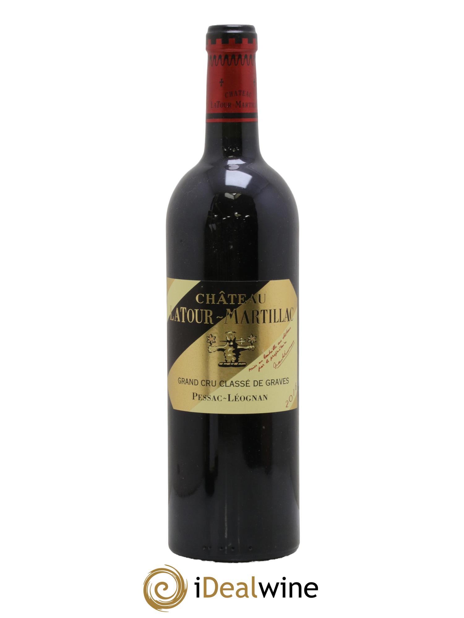 Château Latour-Martillac Cru Classé de Graves 2016 - Lot de 1 bouteille - 0