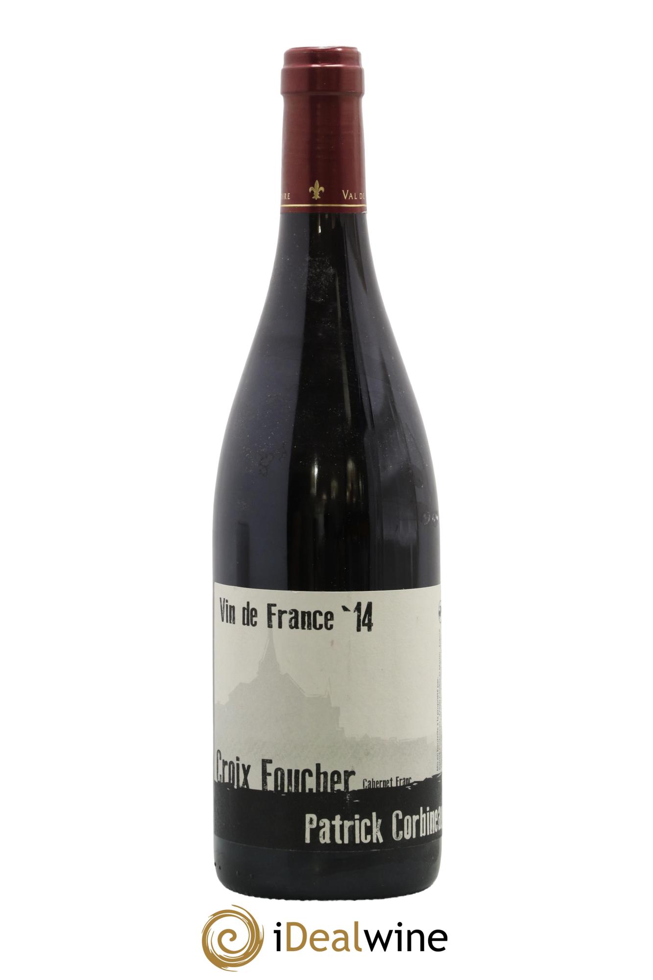 Vin de France Croix Foucher Patrick Corbineau 2014 - Lot de 1 bouteille - 0