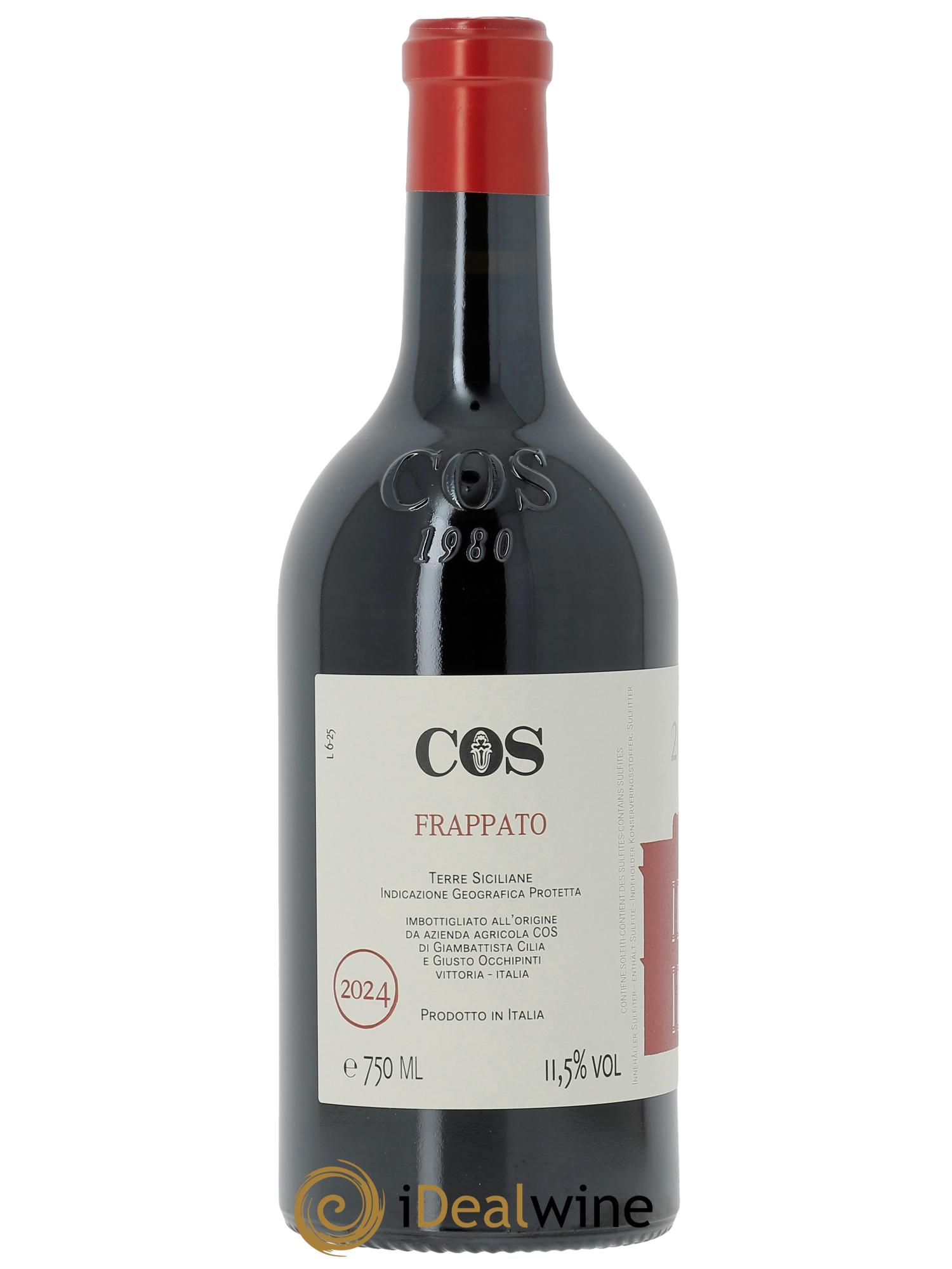 Terre Siciliane IGT Frappato Azienda Agricola Cos  2024 - Lot de 1 bouteille - 1