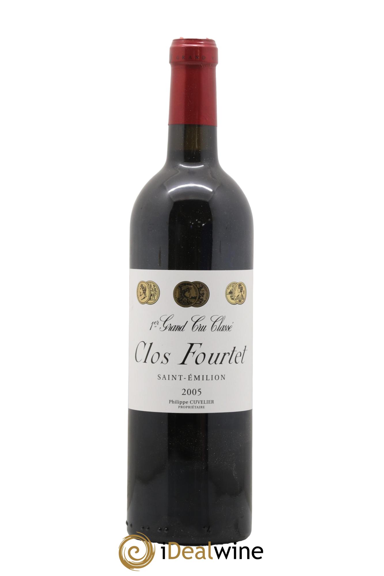 Clos Fourtet 1er Grand Cru Classé B 2005 - Lot of 1 bottle - 0