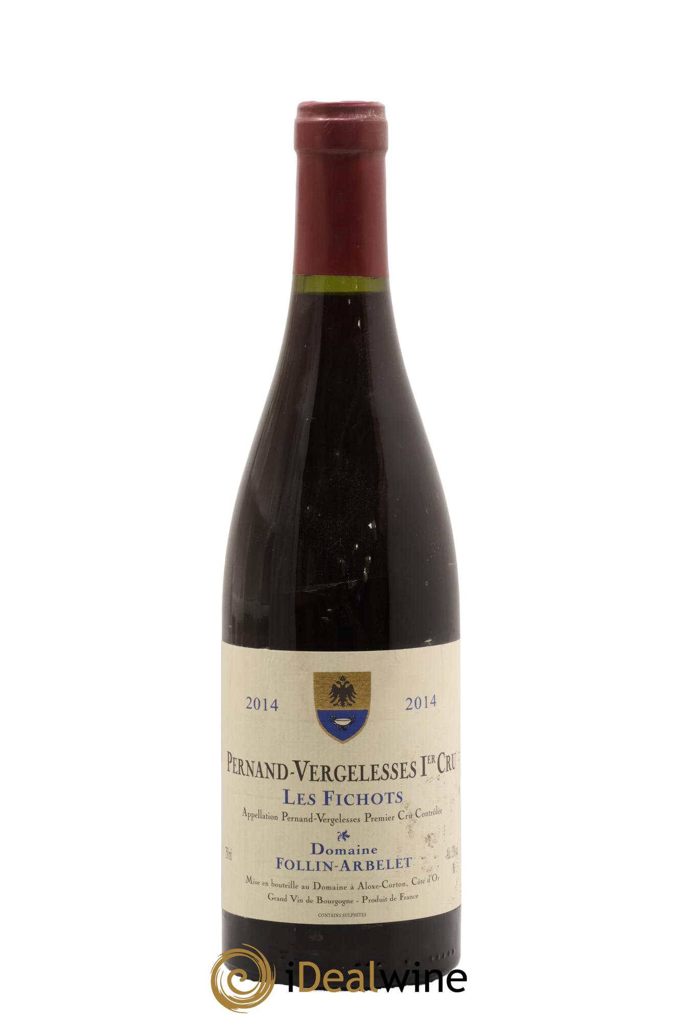 Pernand-Vergelesses 1er Cru Les Fichots Follin-Arbelet (Domaine) 2014 - Lot de 1 bouteille - 0