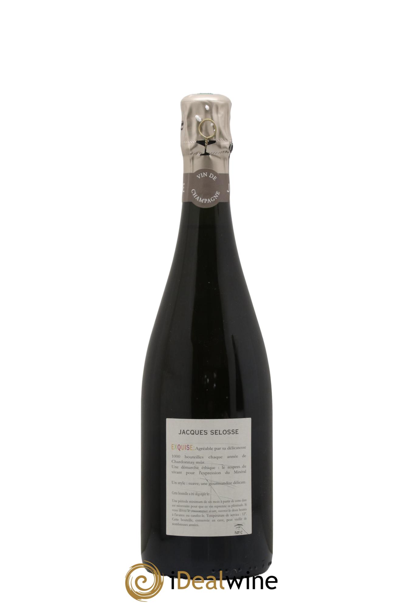 Exquise NV Jacques Selosse - Lot of 1 bottle - 1