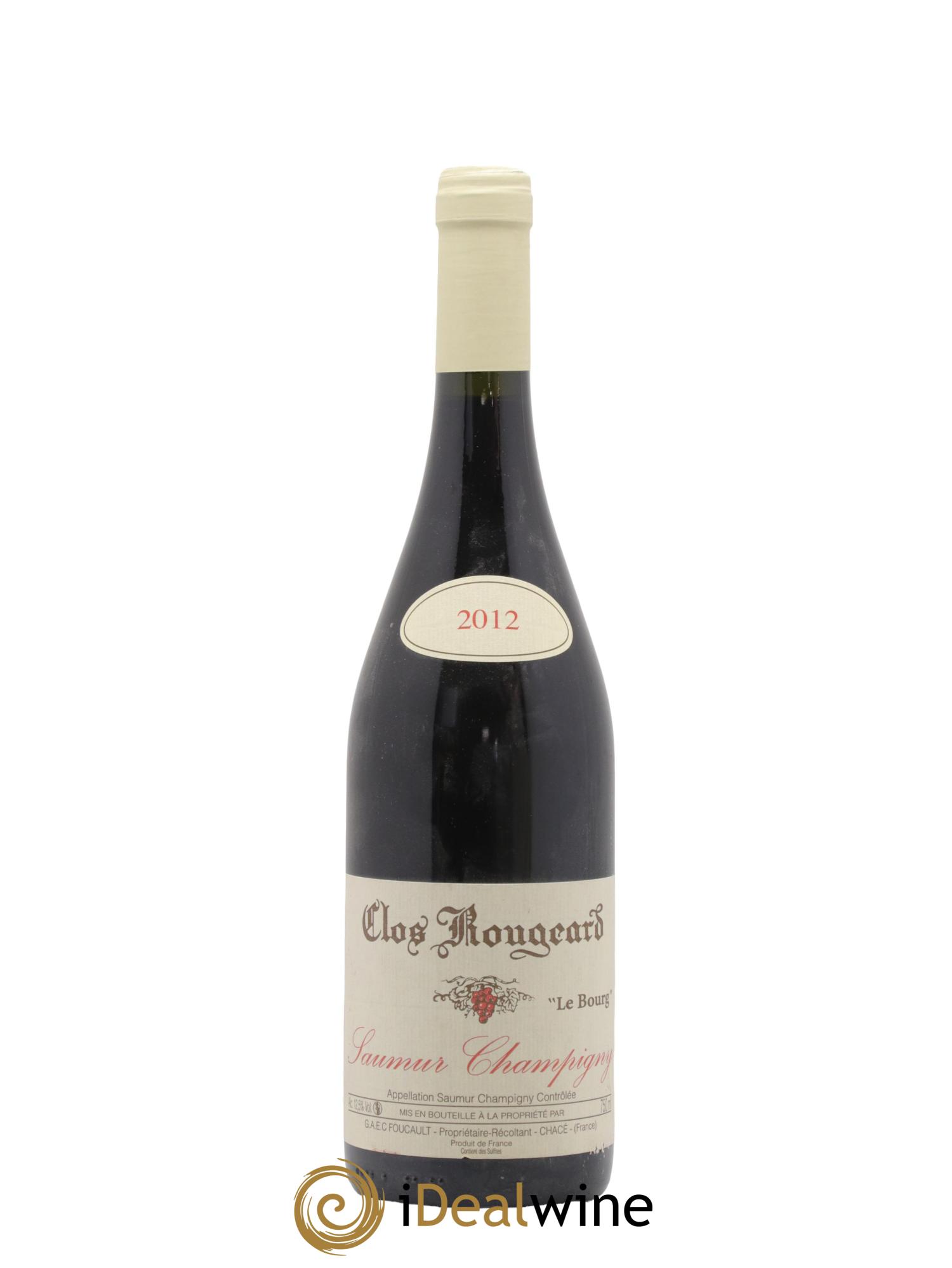 Saumur-Champigny Le Bourg Clos Rougeard 2012 - Posten von 1 Flasche - 0