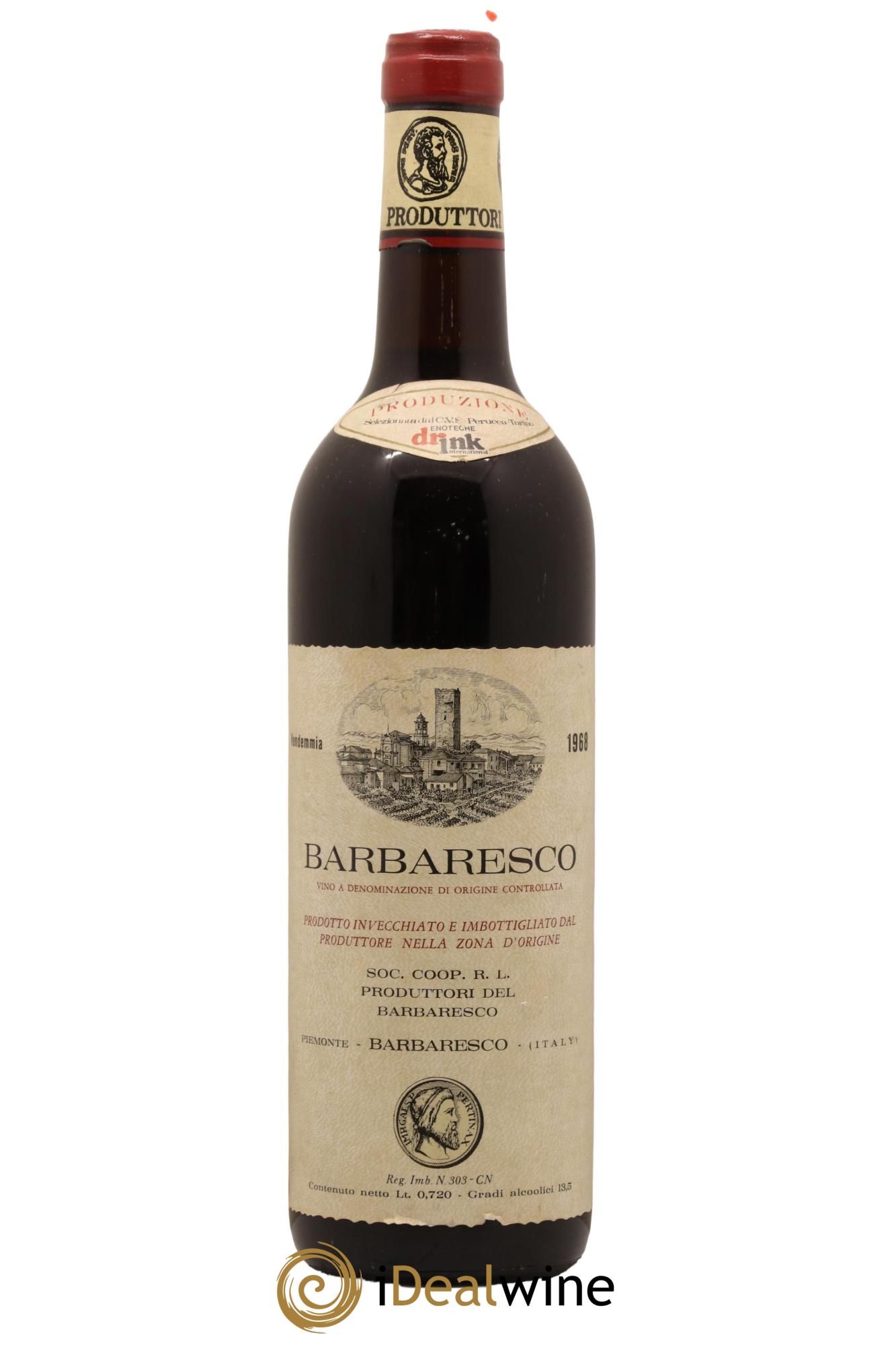 Barbaresco DOCG Produttori del Barbaresco 1968 - Lot de 1 bouteille - 0