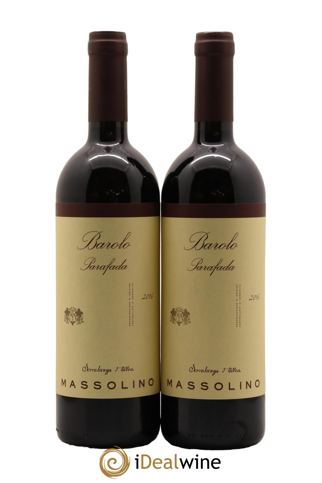 Barolo DOCG Parafada Massolino 2016 - Lotto di 2 bottiglie - 0