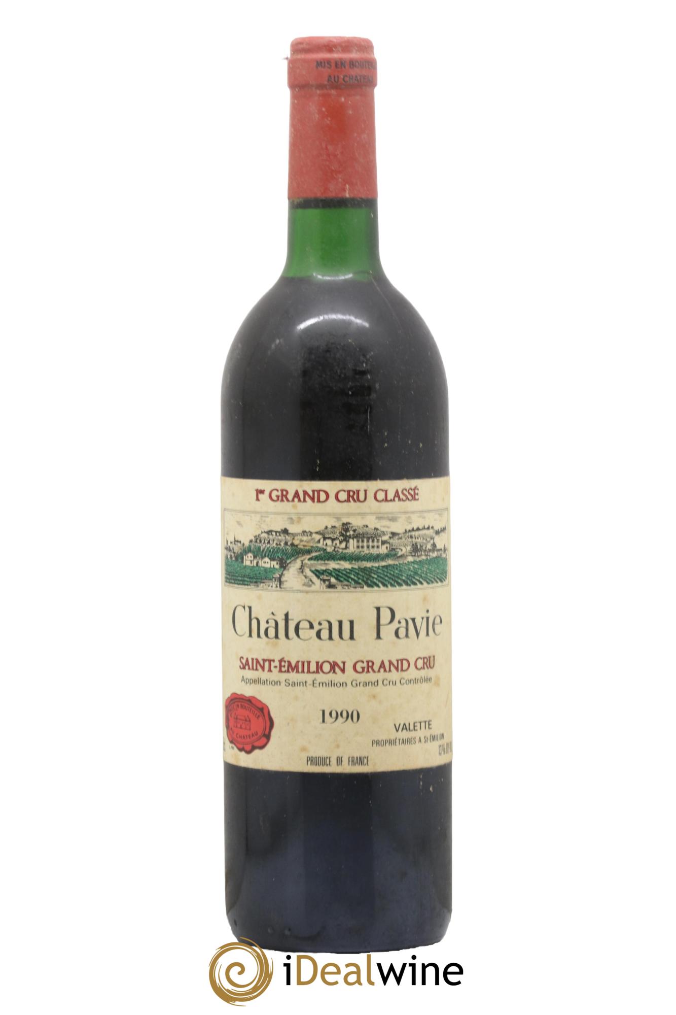 Château Pavie 1er Grand Cru Classé A 1990 - Lot of 1 bottle - 0
