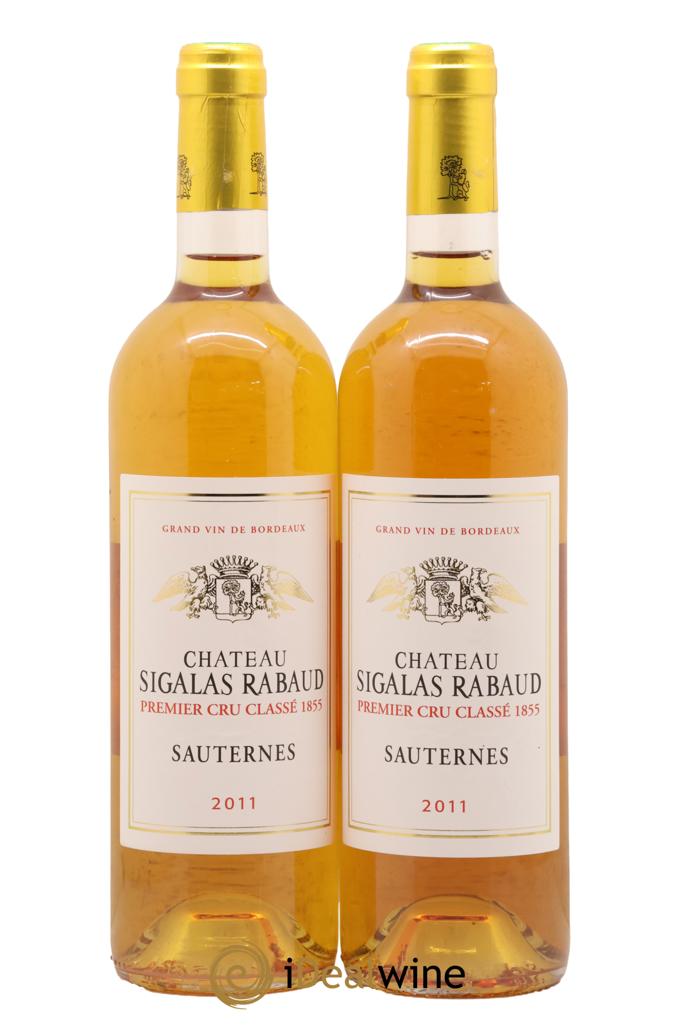 Château Sigalas Rabaud 1er Grand Cru Classé 2011 - Lot de 2 bouteilles - 0
