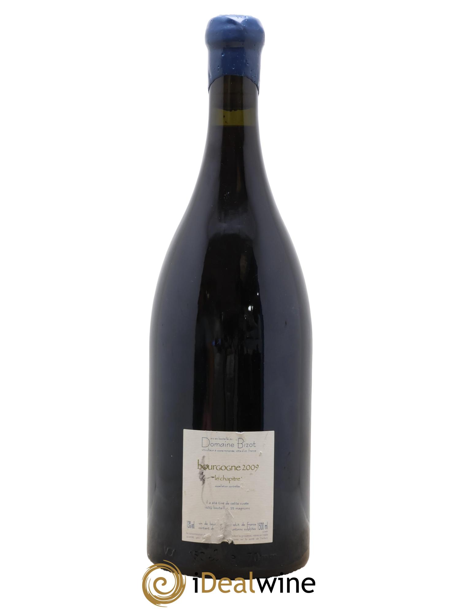 Bourgogne Le Chapitre Bizot (Domaine) 2009 - Lotto di 1 magnum - 1