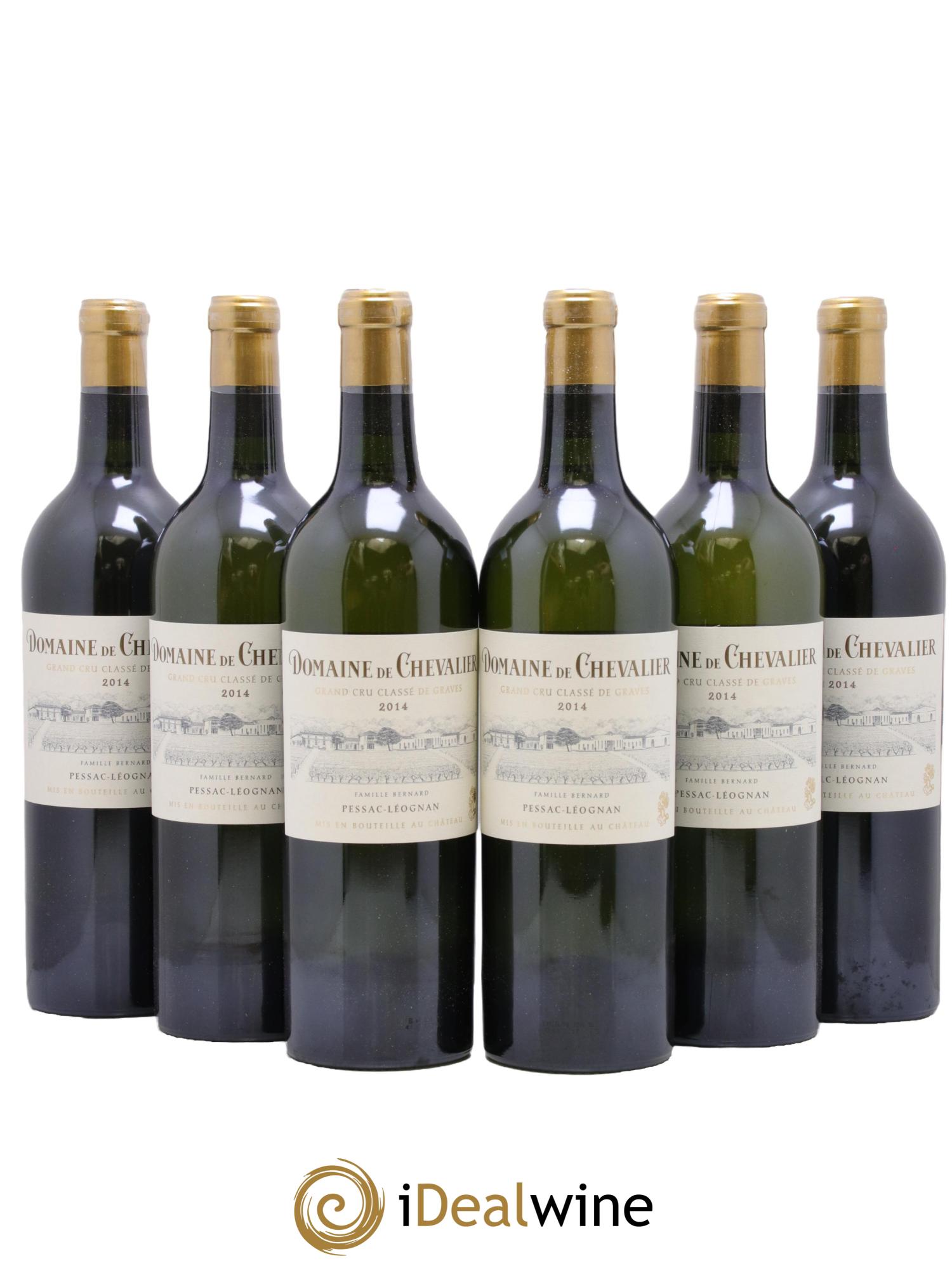 Domaine de Chevalier Cru Classé de Graves 2014 - Lot de 6 bouteilles - 0