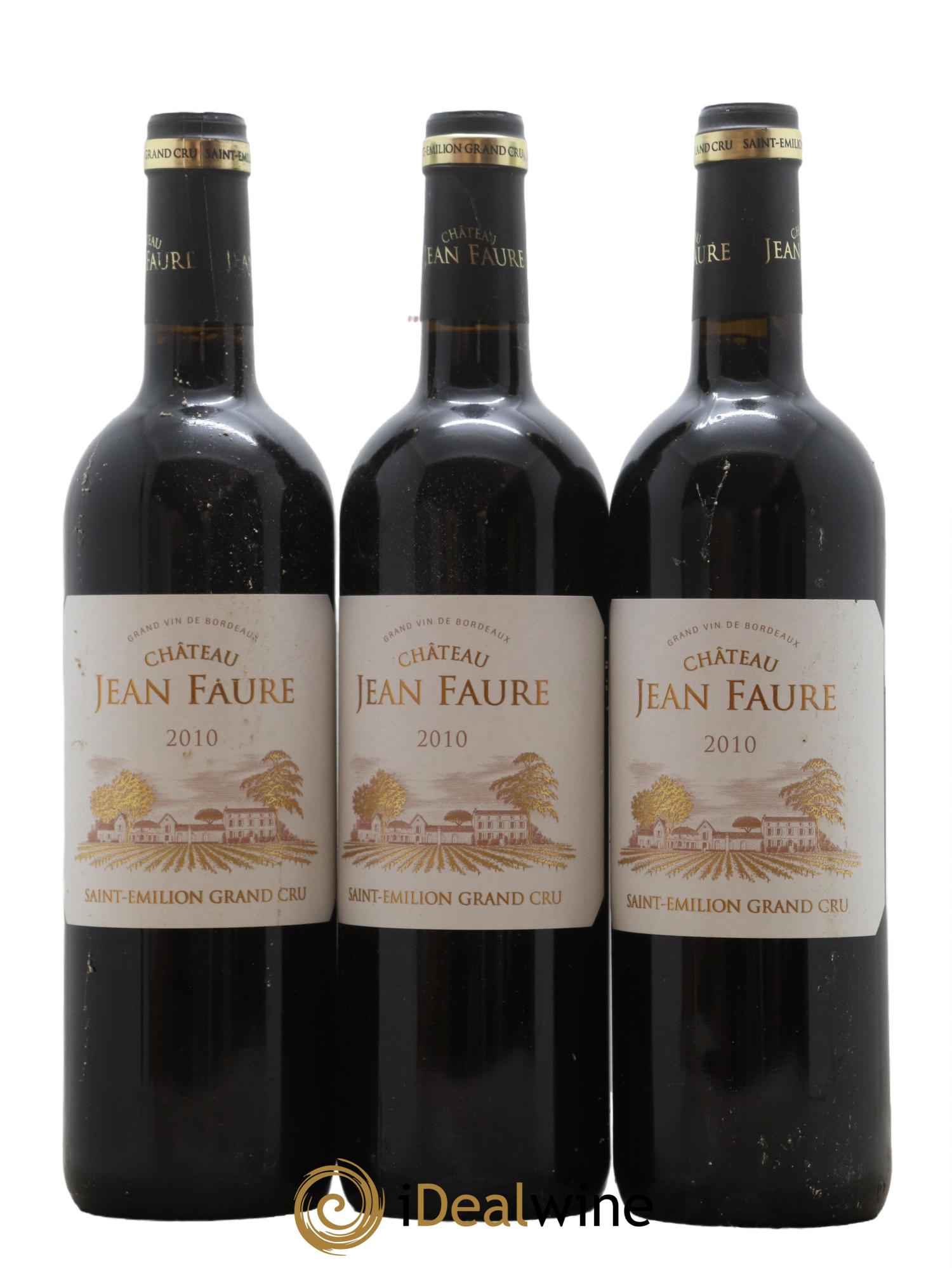 Château Jean Faure Grand Cru Classé 2010 - Lot de 6 bouteilles - 1