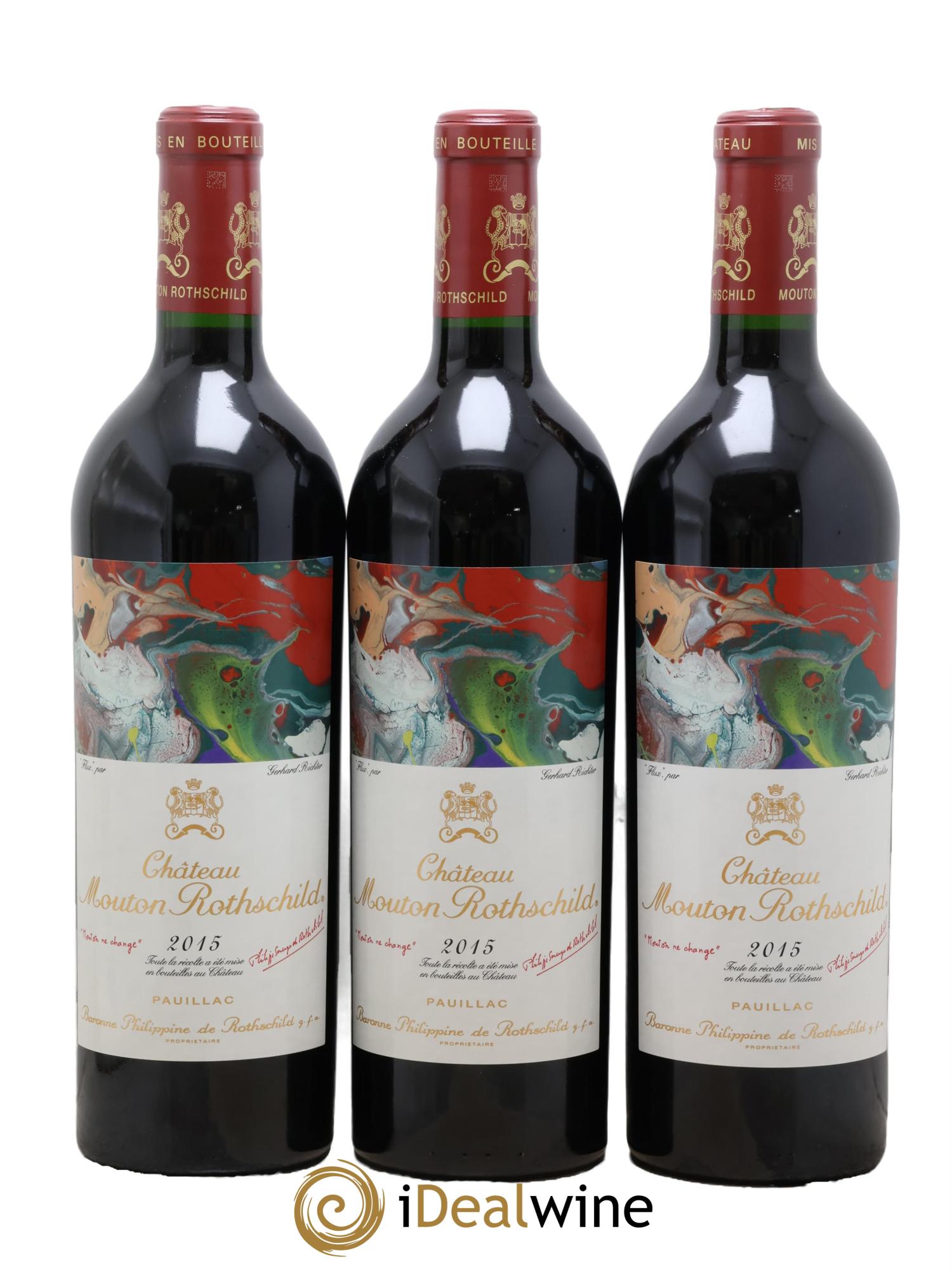 Château Mouton Rothschild 1er Grand Cru Classé 2015 - Lot of 6 bottles - 3