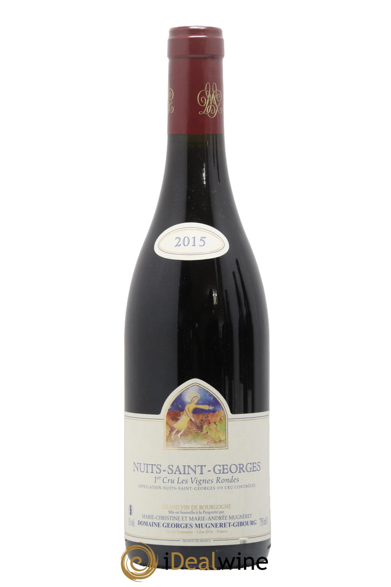Nuits-Saint-Georges 1er Cru Les Vignes Rondes Mugneret-Gibourg (Domaine) 2015 - Lot de 1 bouteille - 0