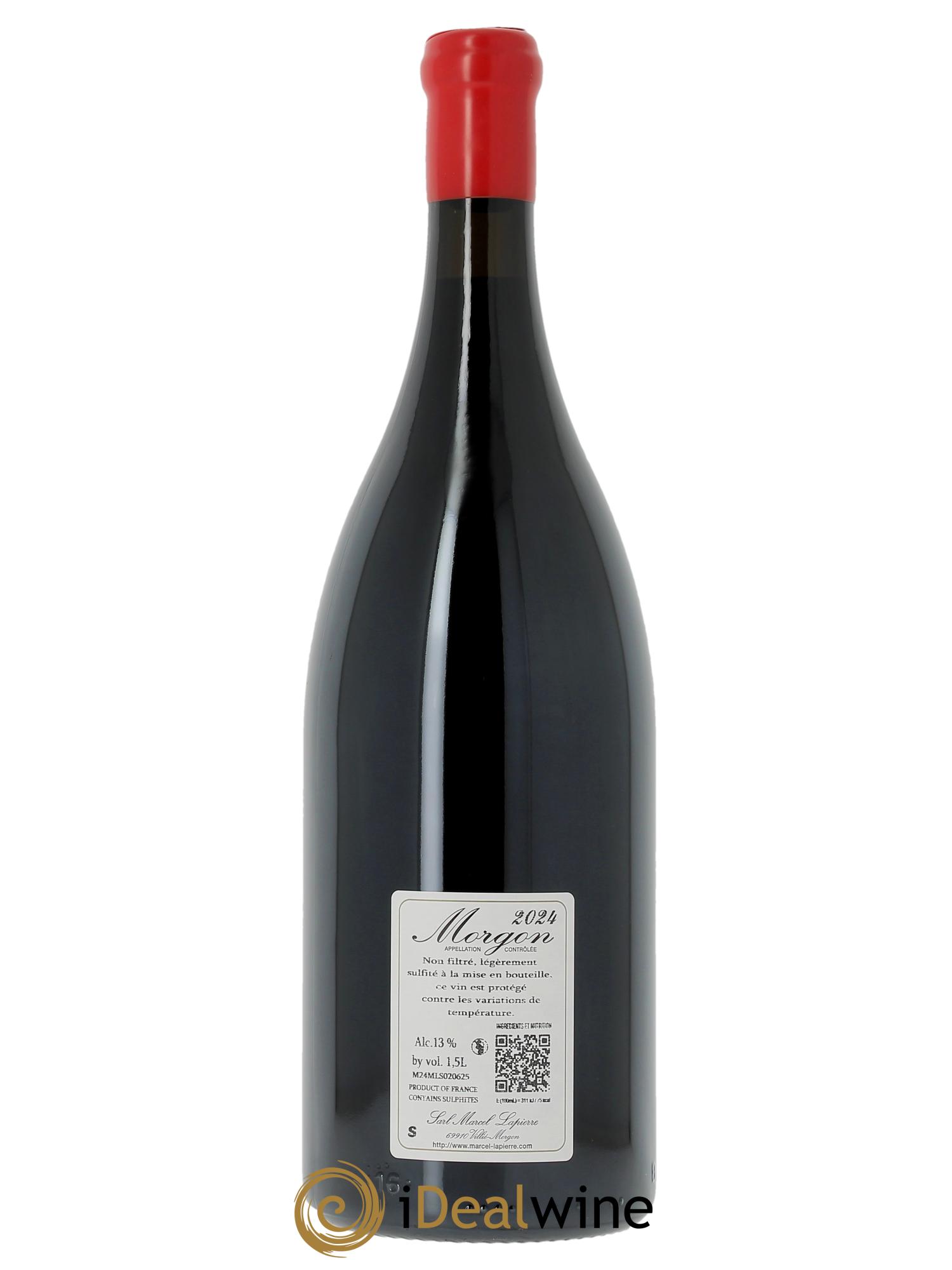 Morgon Cuvée Marcel Lapierre Marcel Lapierre (Domaine) 2024 - Lot de 1 magnum - 1