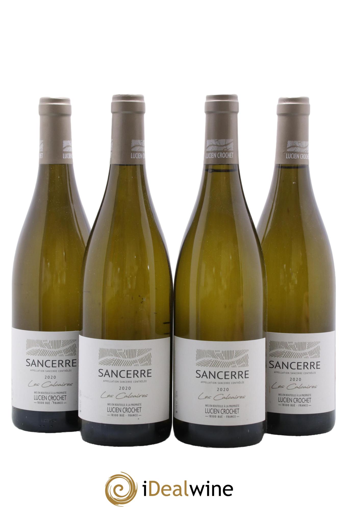 Sancerre Les Calcaires Lucien Crochet 2020 - Lot de 4 bouteilles - 0