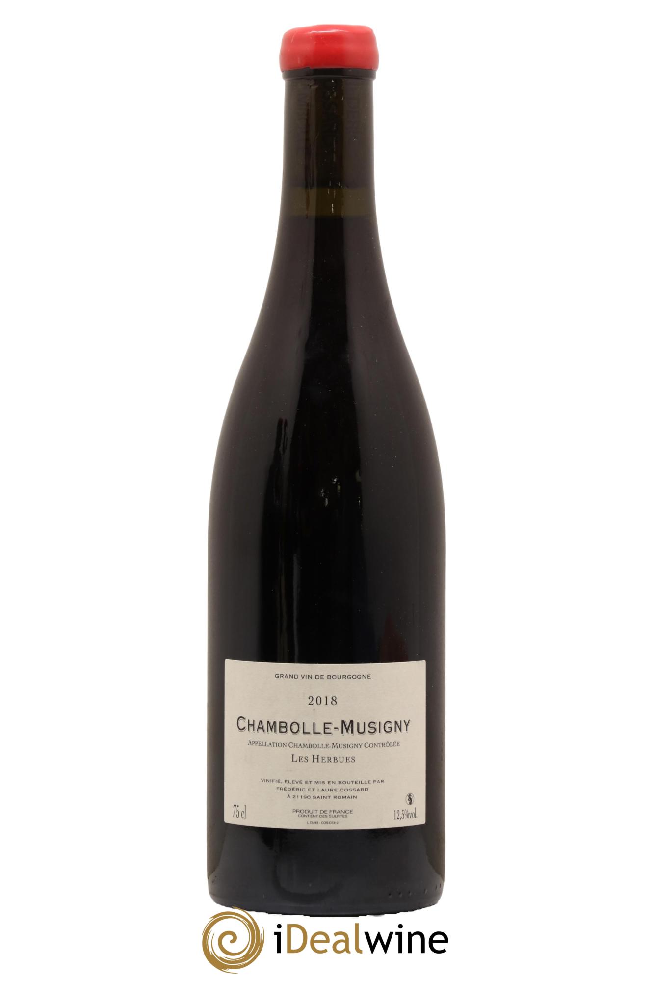 Chambolle-Musigny Les Herbues Domaine de Chassorney - Frédéric Cossard 2018 - Posten von 1 Flasche - 1