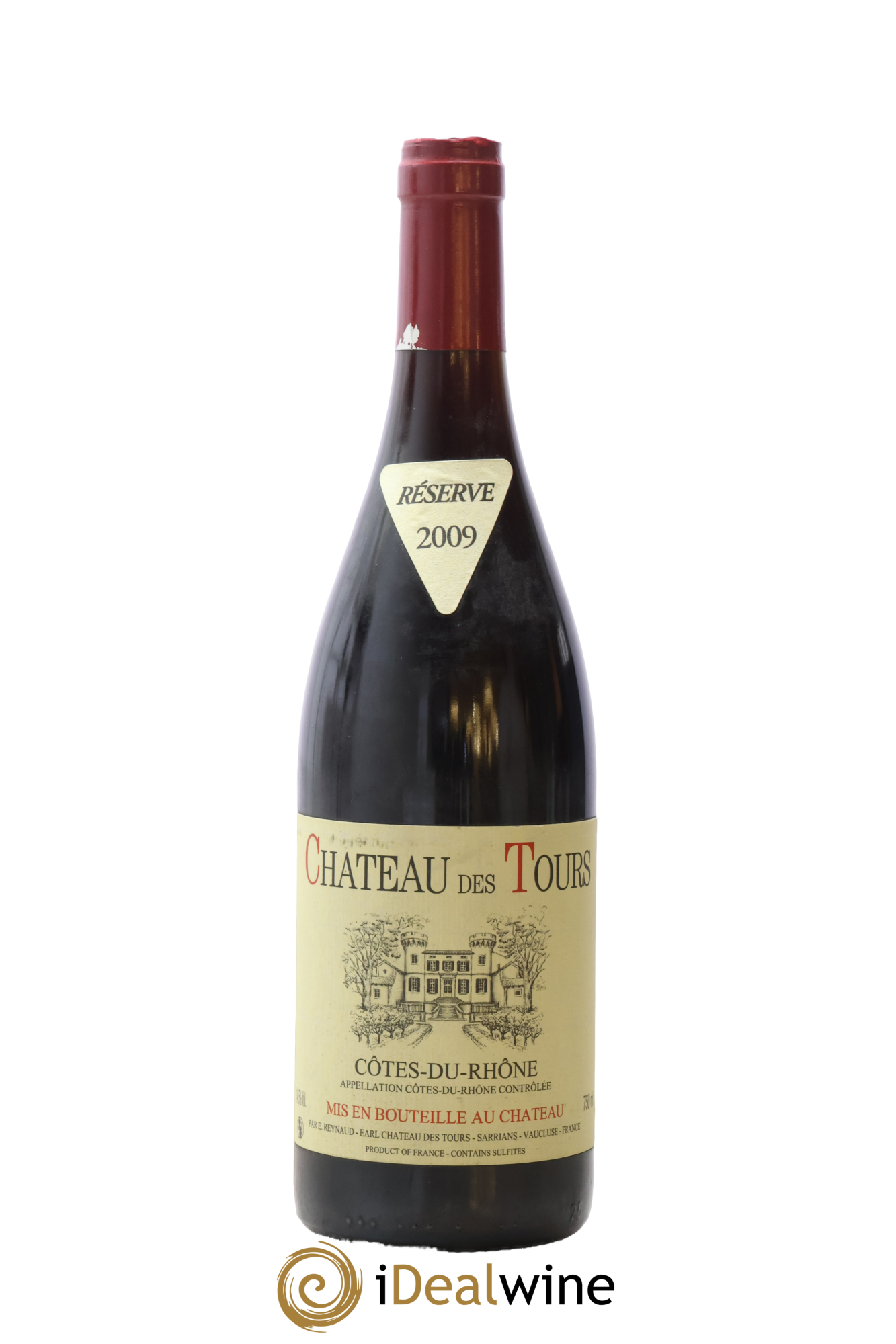 Côtes-du-Rhône Château des Tours Emmanuel Reynaud 2009 - Lot de 1 bouteille - 0