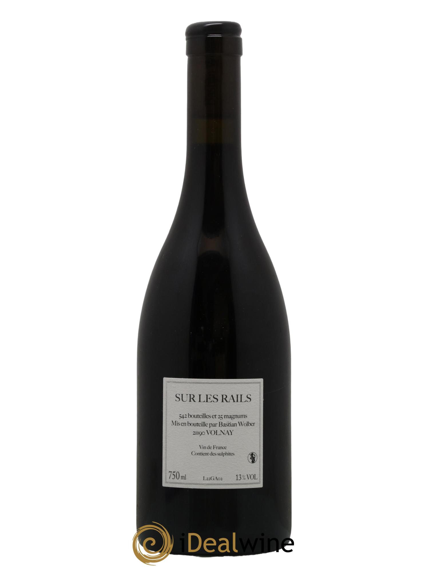 Vin de France Sur les rails Bastian Wolber 2022 - Lot of 1 bottle - 1