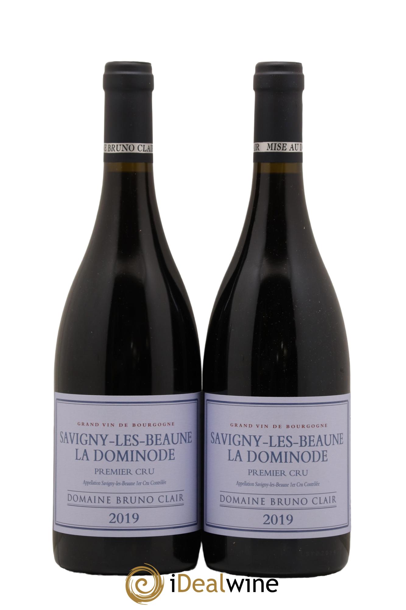 Savigny-lès-Beaune 1er Cru La Dominode Bruno Clair (Domaine) 2019 - Lot de 2 bouteilles - 0