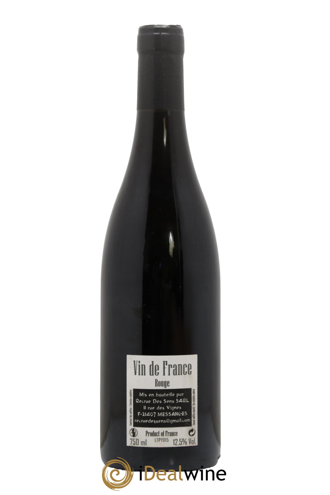 Vin de France Tête de Ponts Yann Durieux - Recrue des Sens 2015 - Posten von 1 Flasche - 1