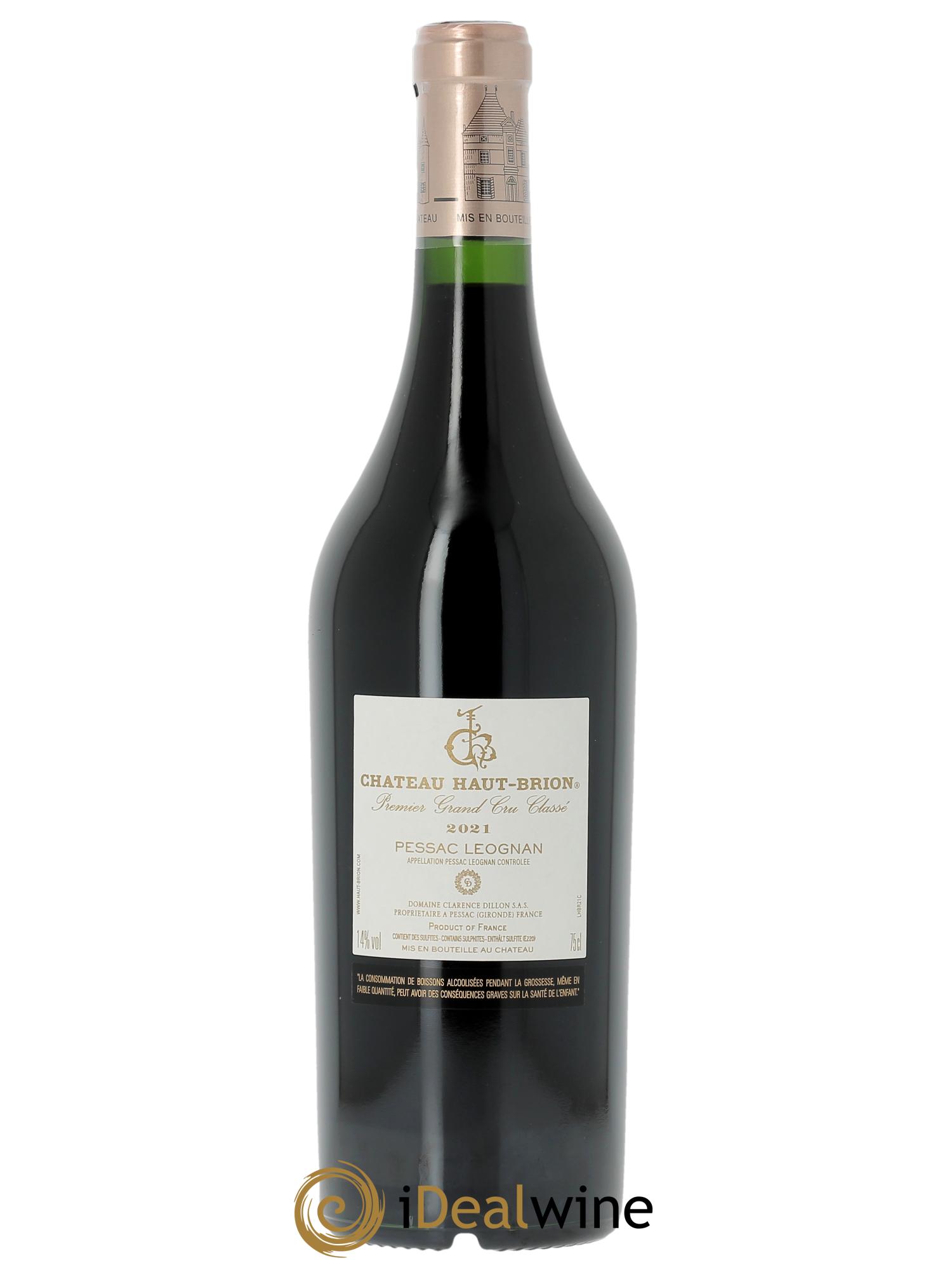 Château Haut Brion 1er Grand Cru Classé 2021 - Lotto di 1 bottiglia - 1