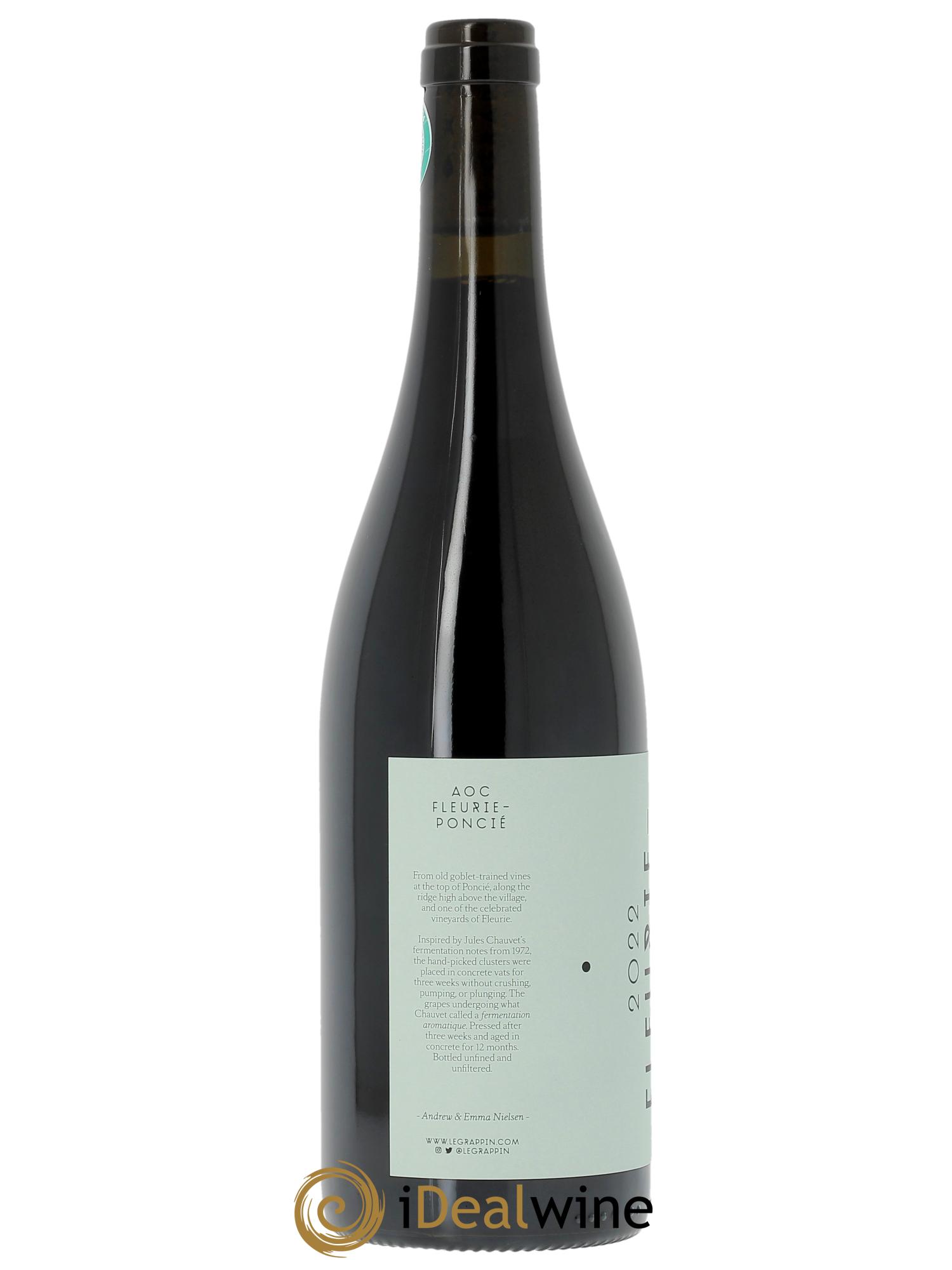 Fleurie Poncié Le Grappin  2022 - Lotto di 1 bottiglia - 2