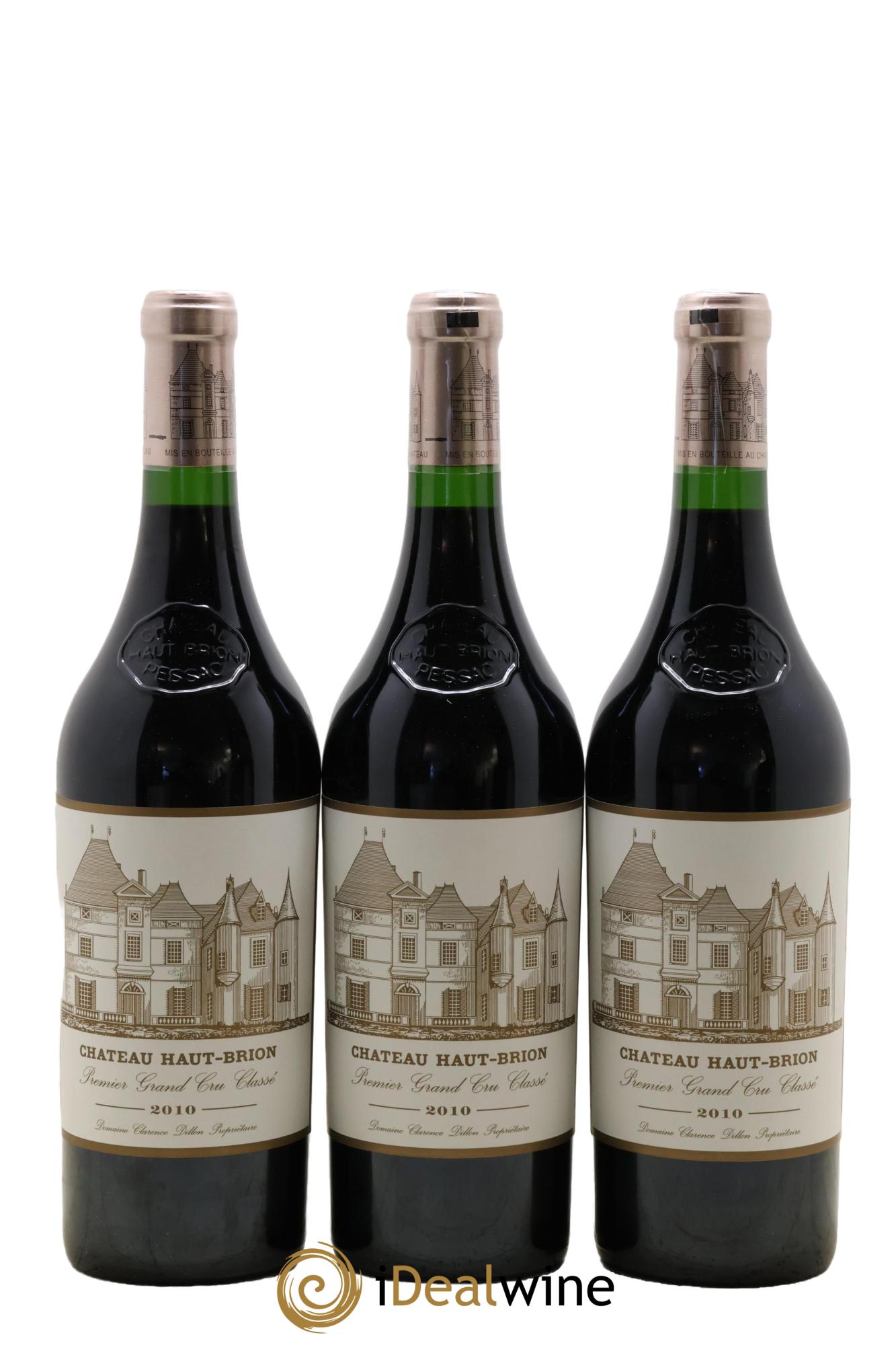 Château Haut Brion 1er Grand Cru Classé 2010 - Lot de 6 bouteilles - 1