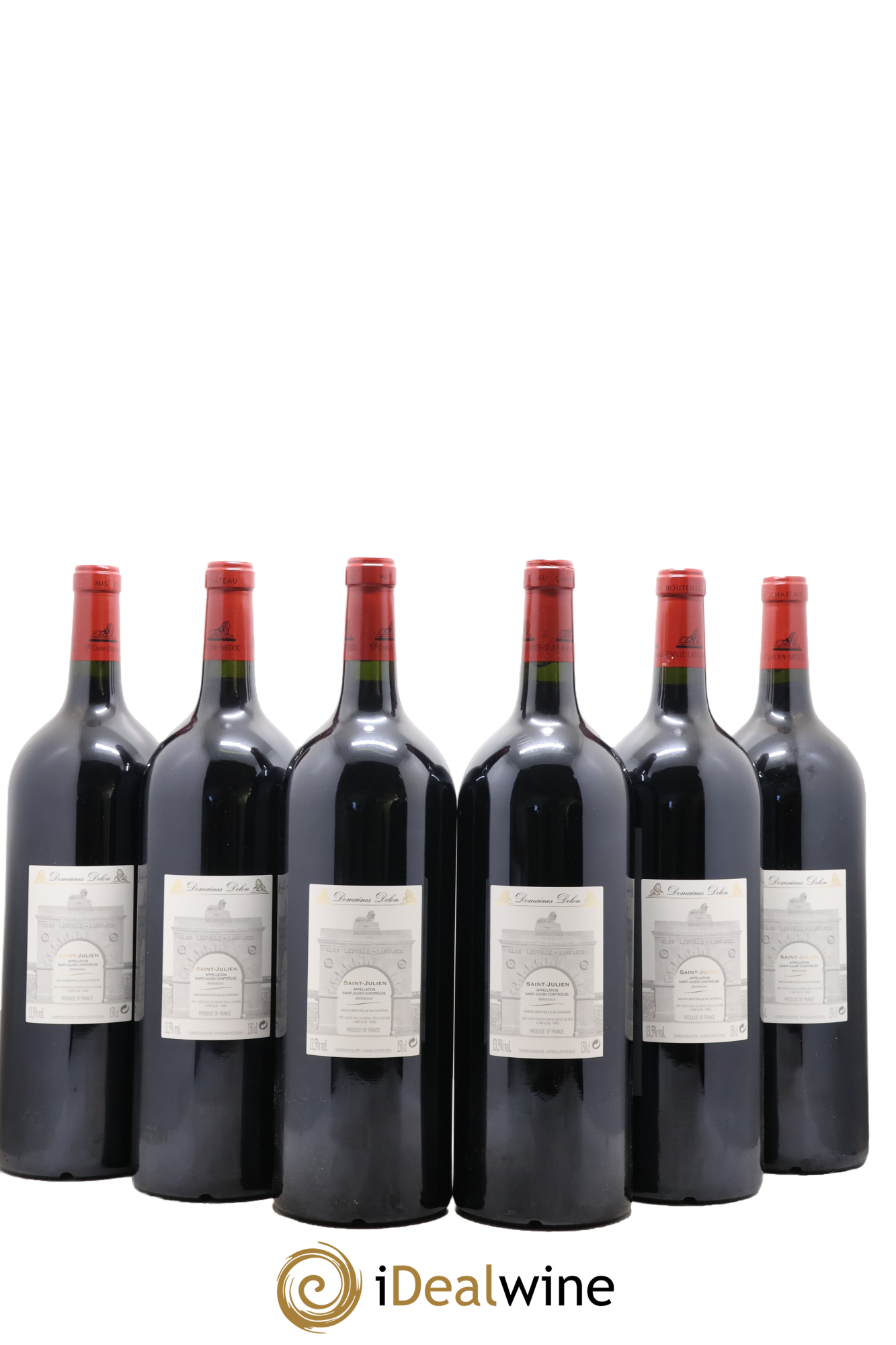Château Léoville Las Cases 2ème Grand Cru Classé 2010 - Posten von 6 Magnum - 1