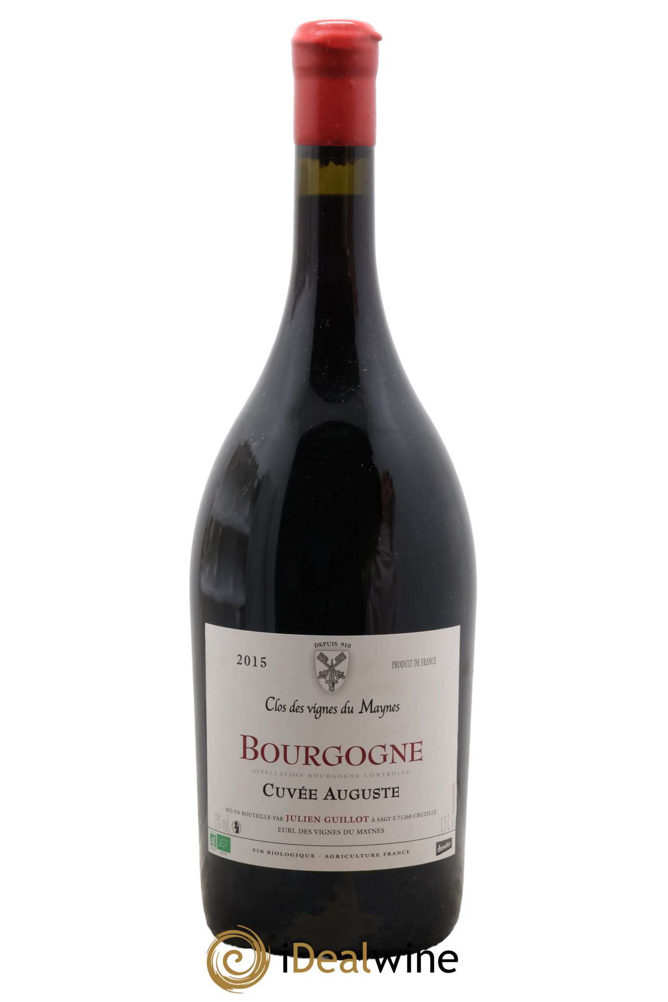 Bourgogne Cuvée Auguste Les Vignes du Maynes 2015 - Lot de 1 magnum - 0