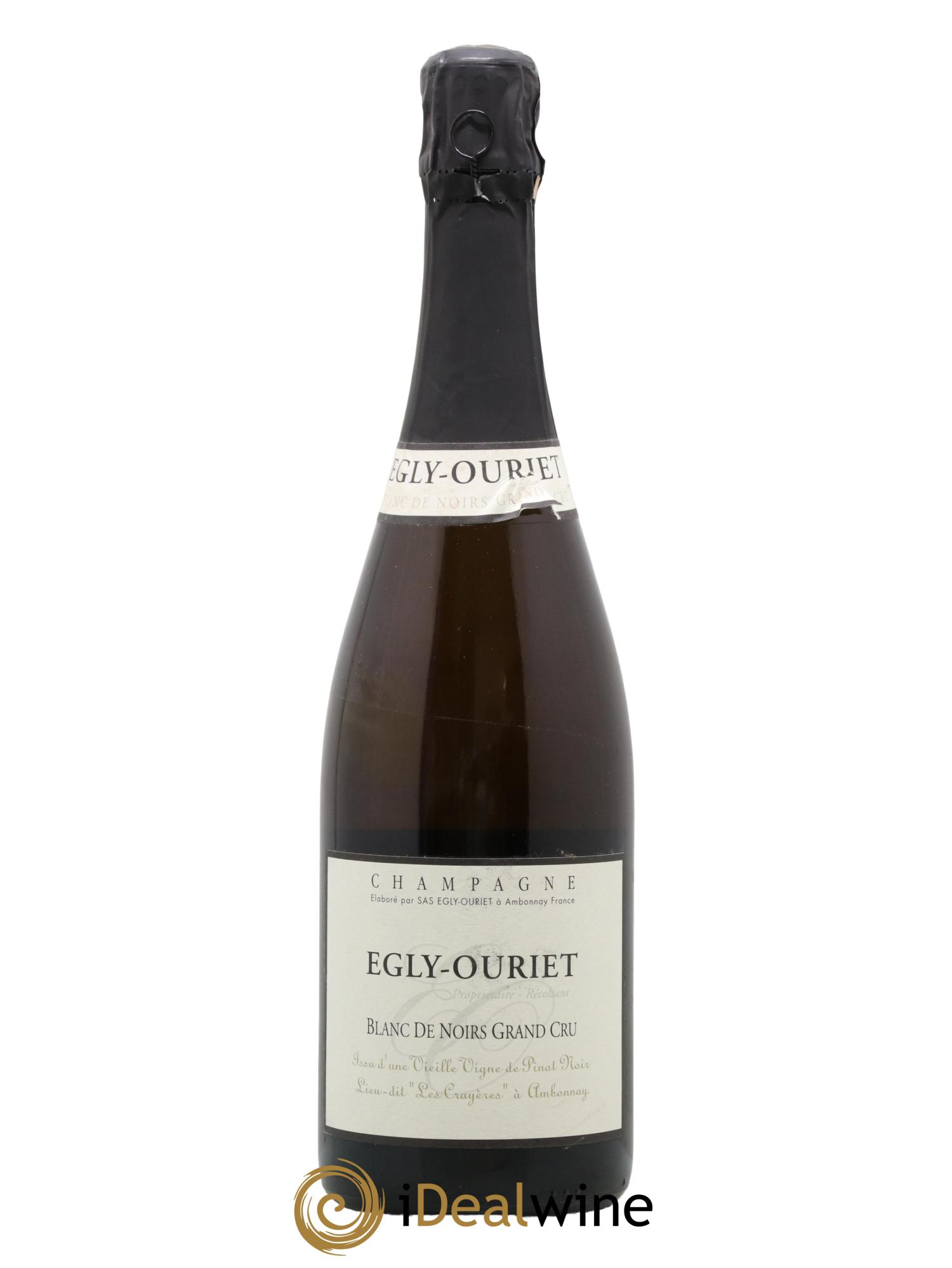 Blanc de Noirs Vieilles Vignes Egly-Ouriet - Lot de 1 bouteille - 0