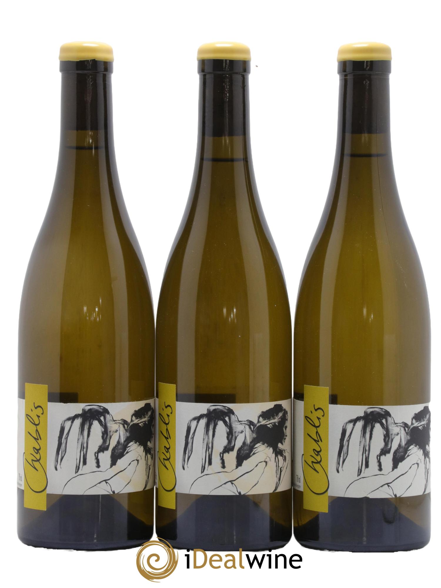 Chablis Vent d'Ange Pattes Loup (Domaine) 2018 - Lot de 3 bouteilles - 0