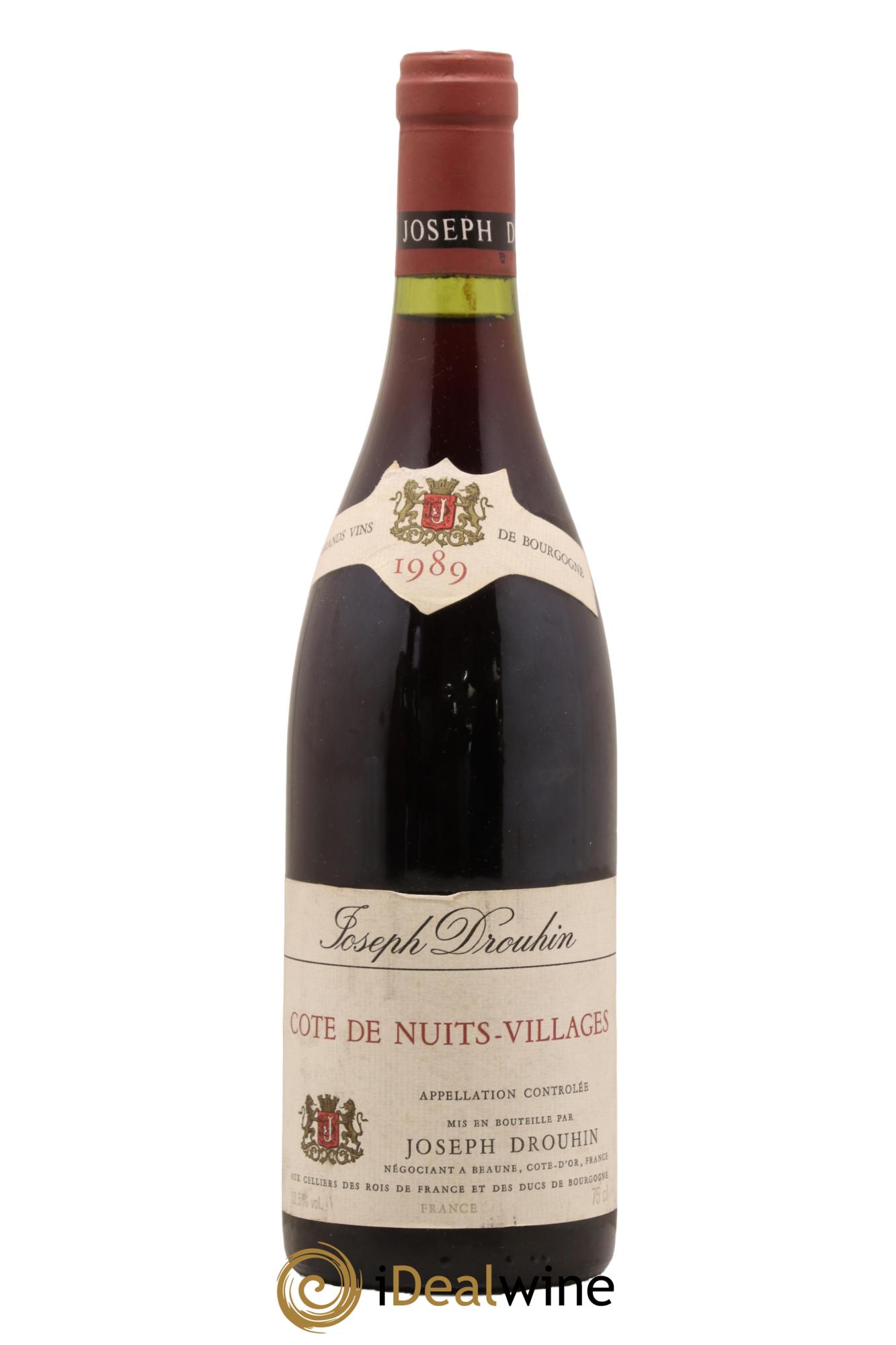 Côte de Nuits-Villages Joseph Drouhin 1989 - Lot de 1 bouteille - 0